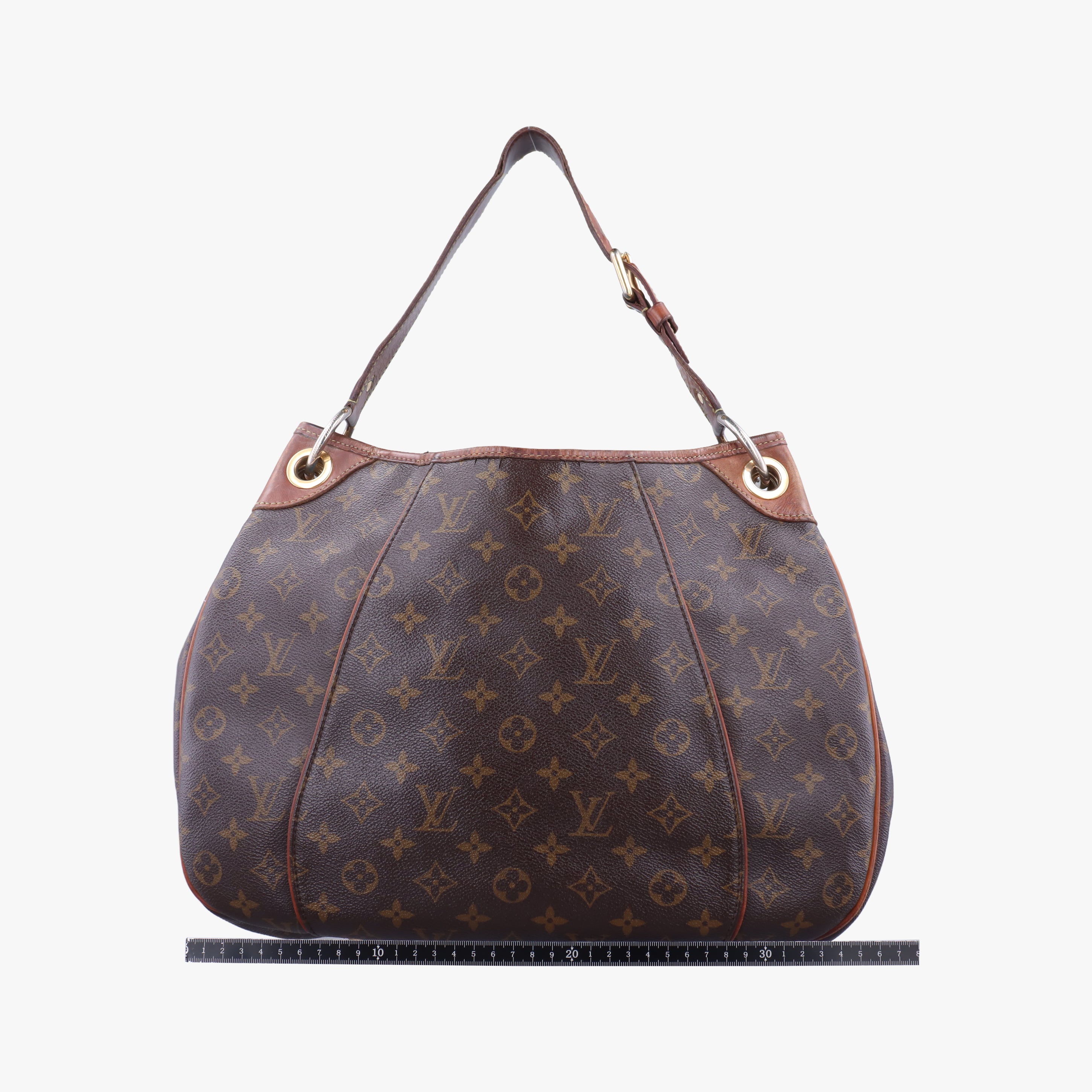 Secondhand Louis Vuitton GALLIERA PM Brown Monogram Canvas M56382 shoulderbag | stylenewstar