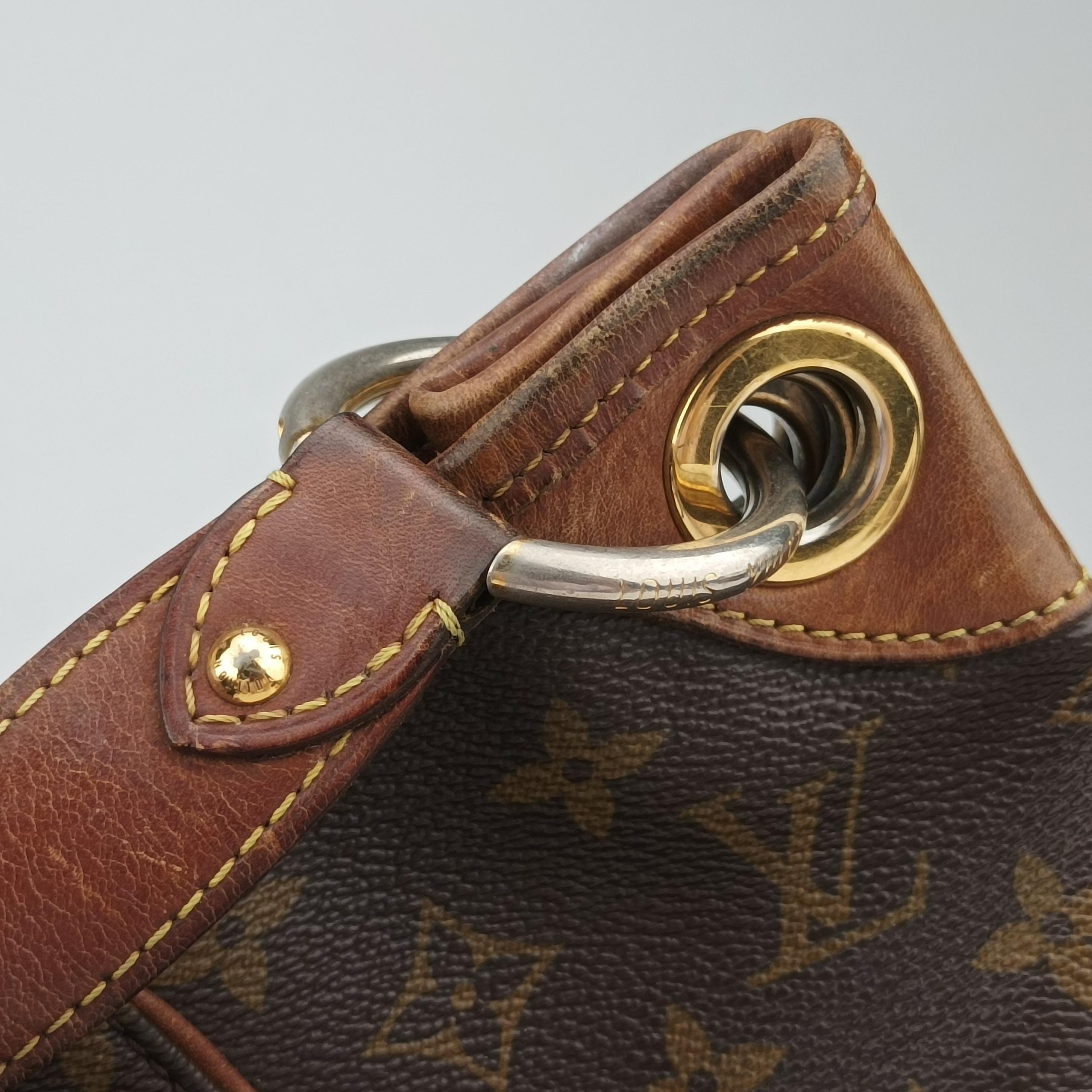 Secondhand Louis Vuitton GALLIERA PM Brown Monogram Canvas M56382 shoulderbag | stylenewstar