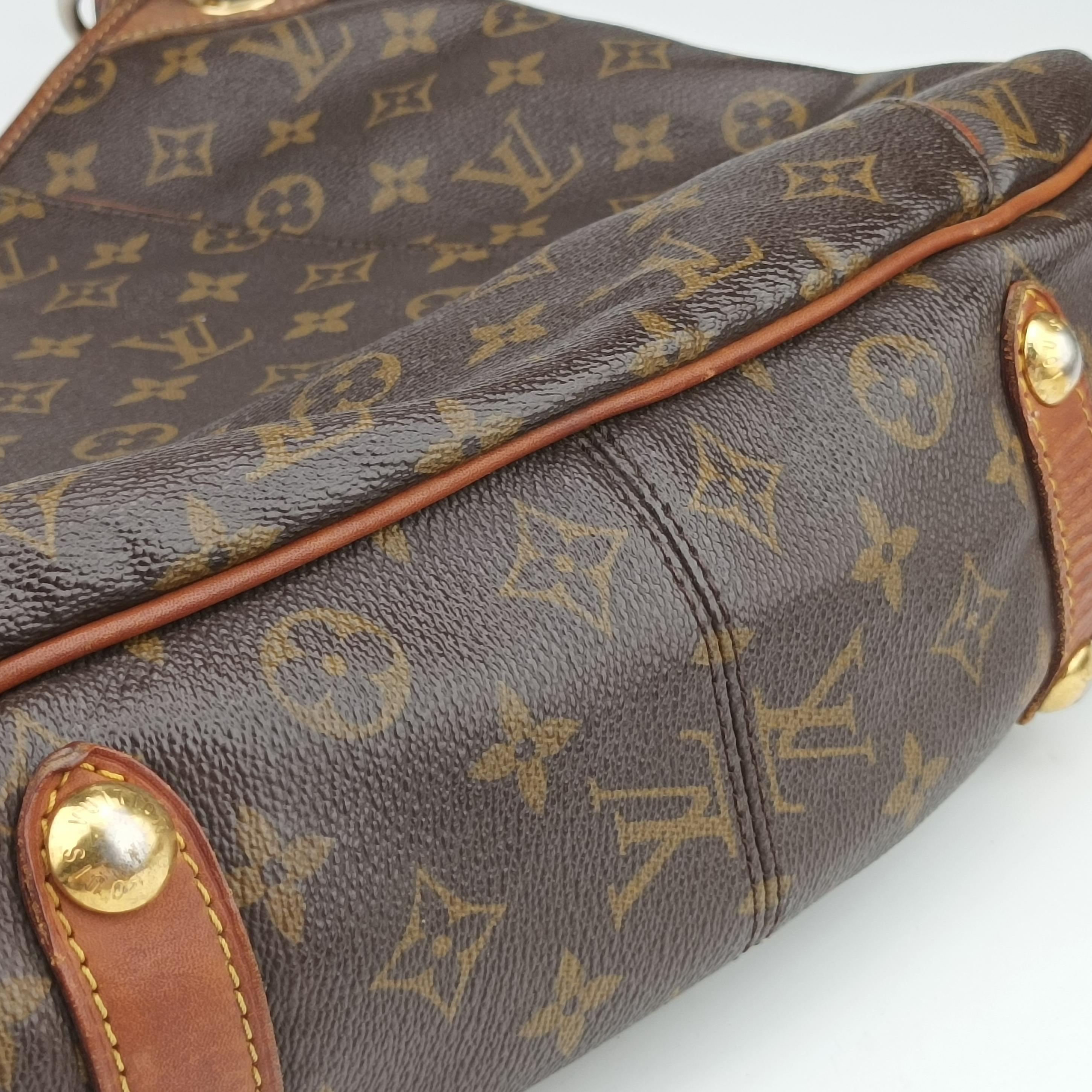 Secondhand Louis Vuitton GALLIERA PM Brown Monogram Canvas M56382 shoulderbag | stylenewstar