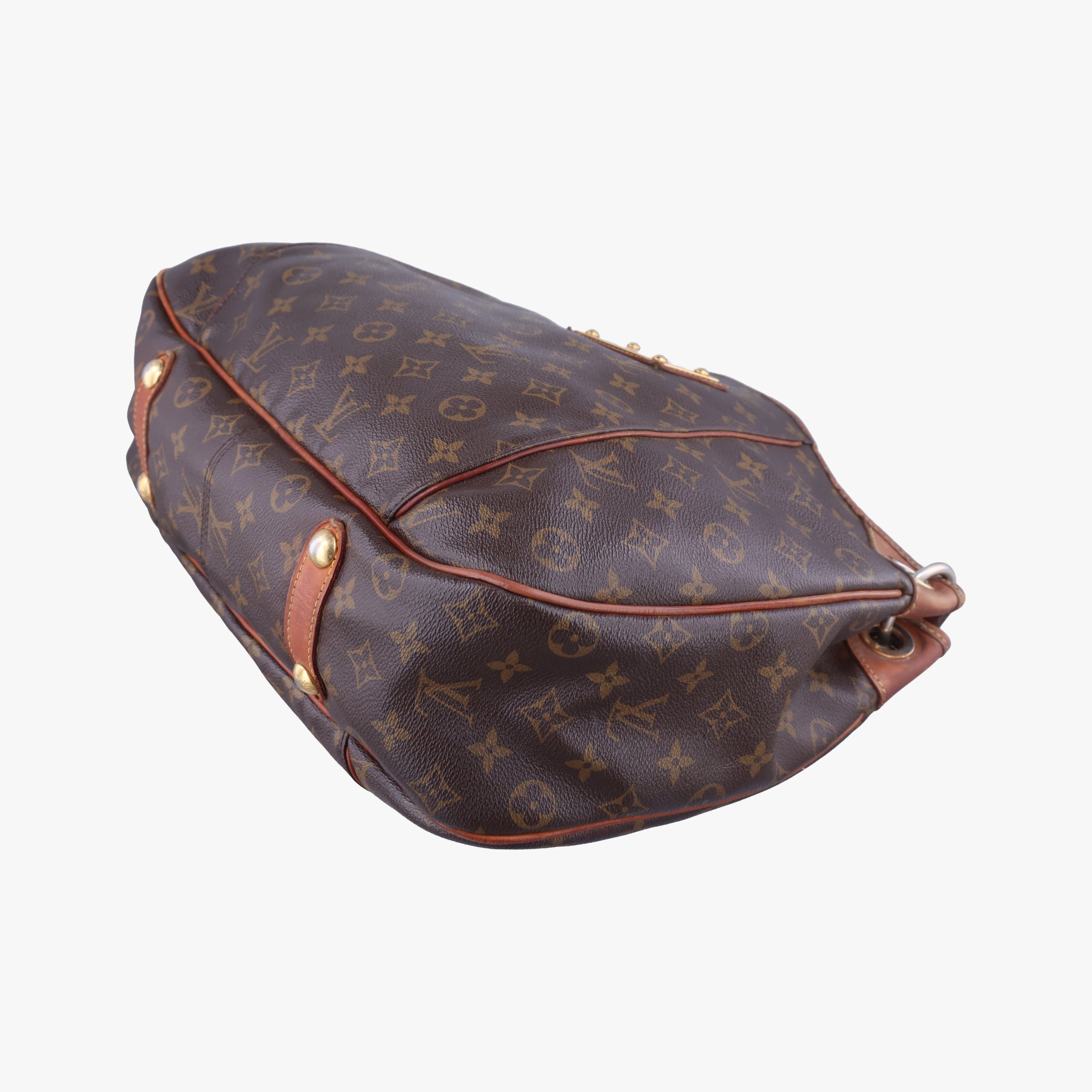 Secondhand Louis Vuitton GALLIERA PM Brown Monogram Canvas M56382 shoulderbag | stylenewstar