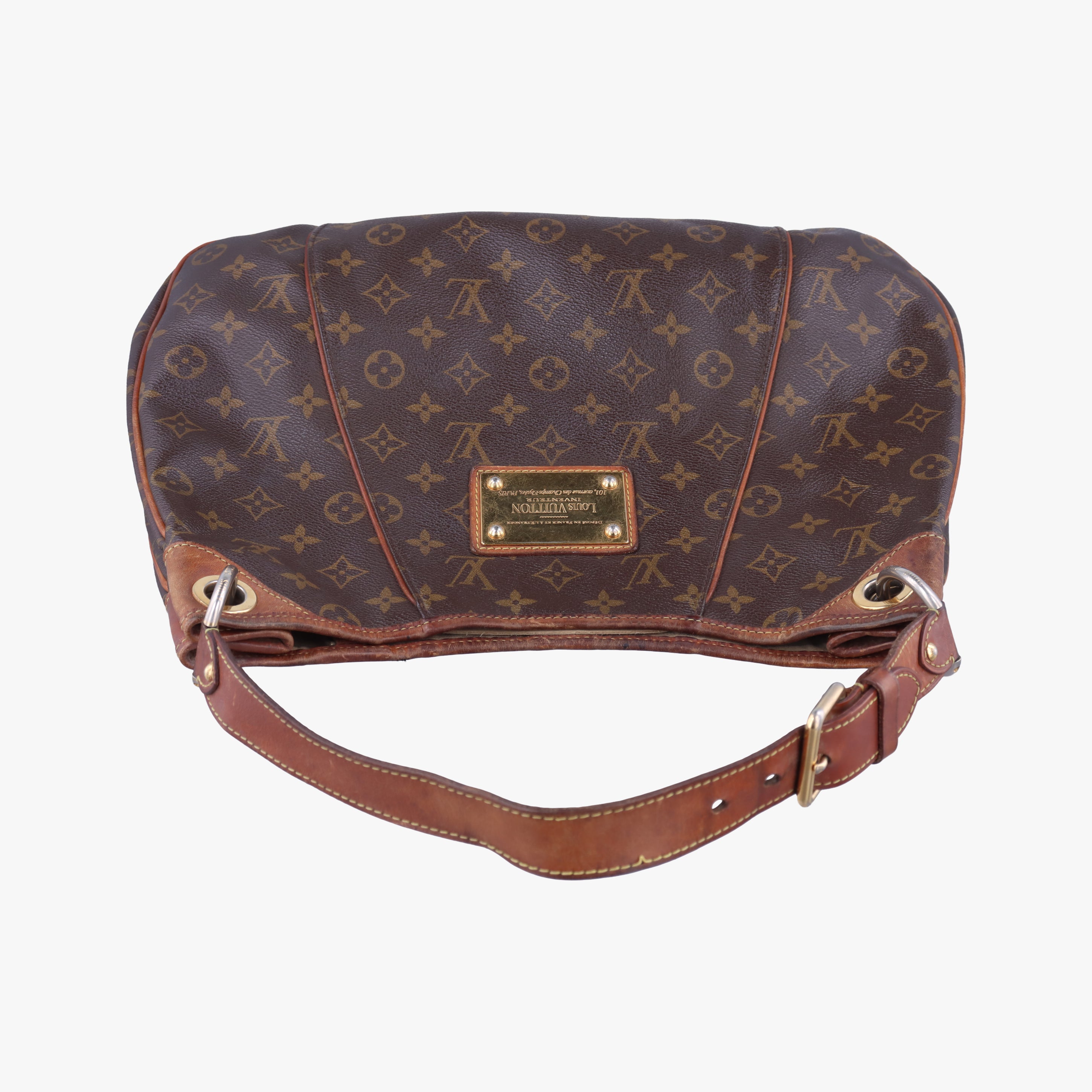 Secondhand Louis Vuitton GALLIERA PM Brown Monogram Canvas M56382 shoulderbag | stylenewstar