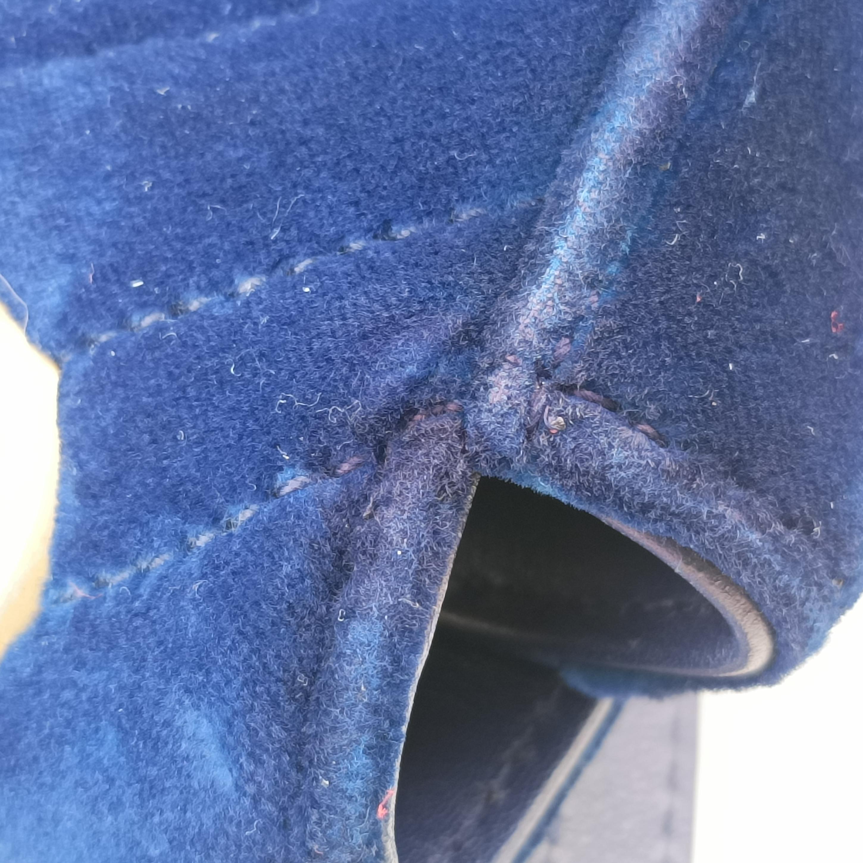 Vintage Gucci GG Marmont Blue velour 446744 shoulderbag | stylenewstar