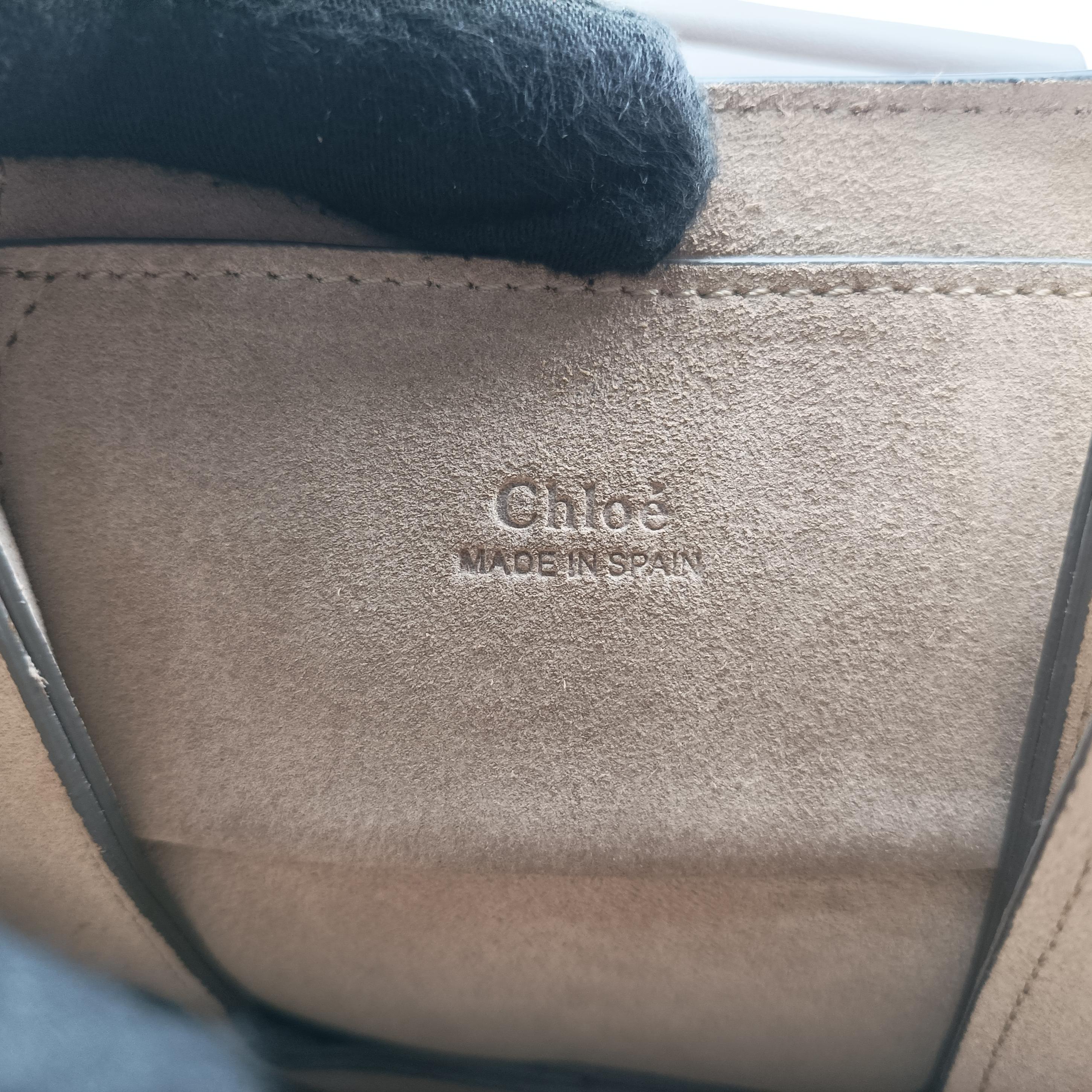 Vintage Chloe FAYE beige Leather × suede  shoulderbag | stylenewstar