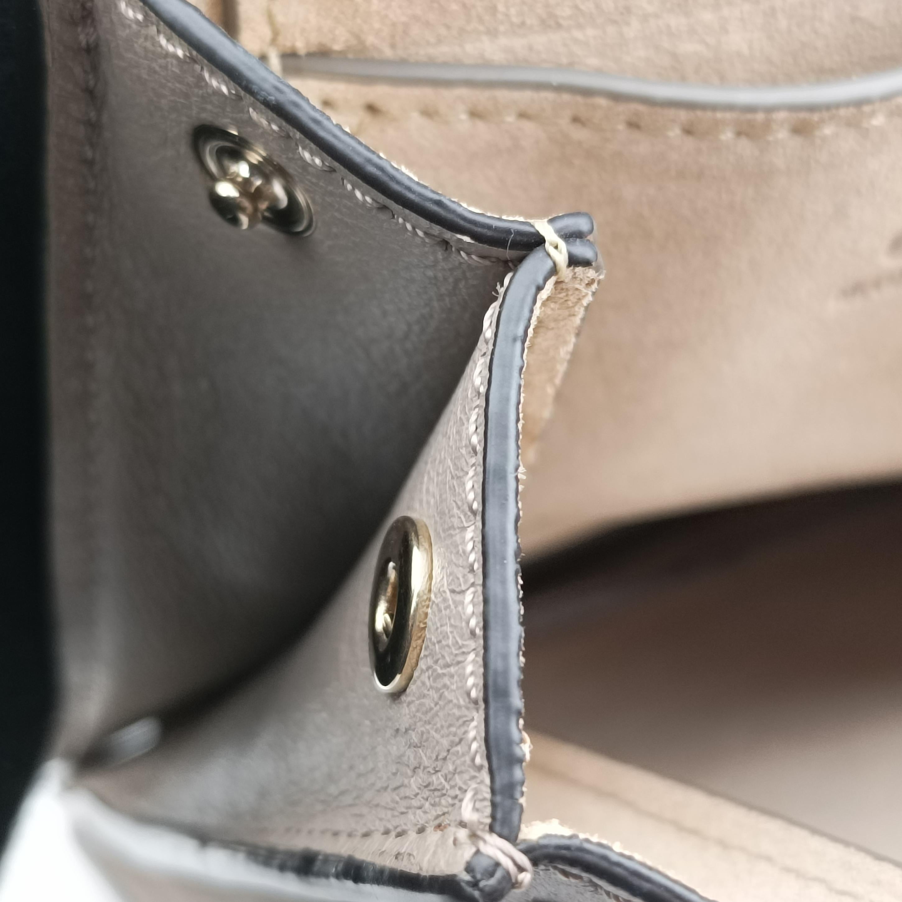 Vintage Chloe FAYE beige Leather × suede  shoulderbag | stylenewstar
