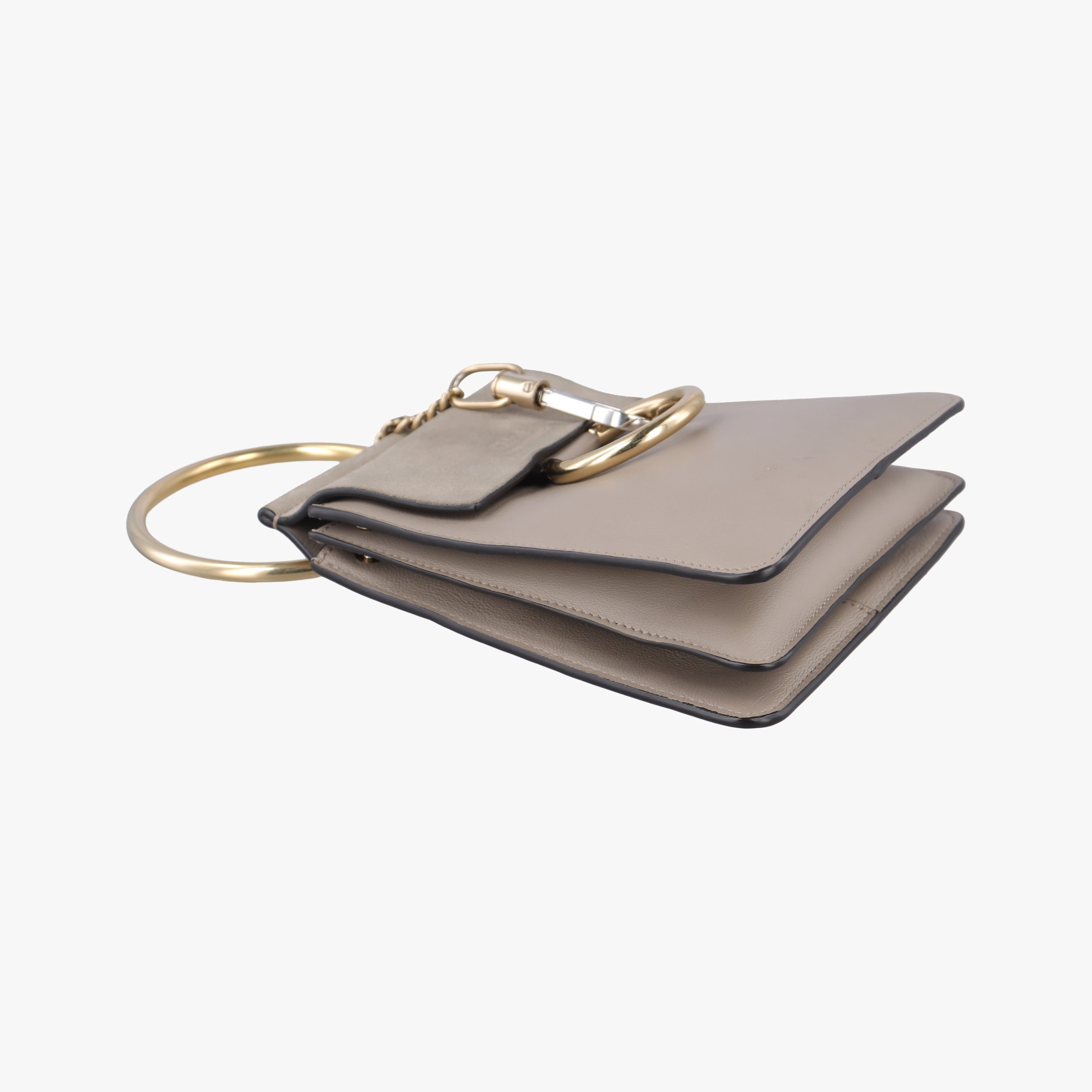 Vintage Chloe FAYE beige Leather × suede  shoulderbag | stylenewstar