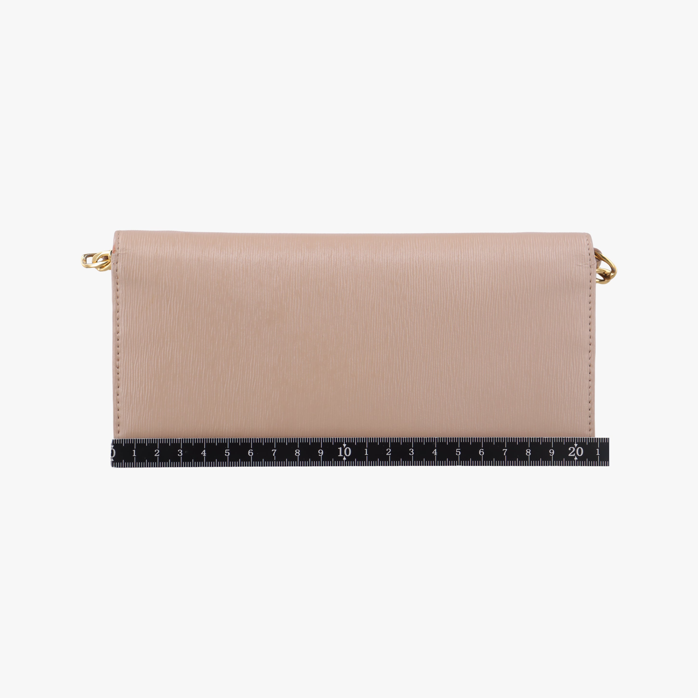 Pre-owned Prada Vitello Diano Beige Saffiano Leather  shoulderbag | stylenewstar