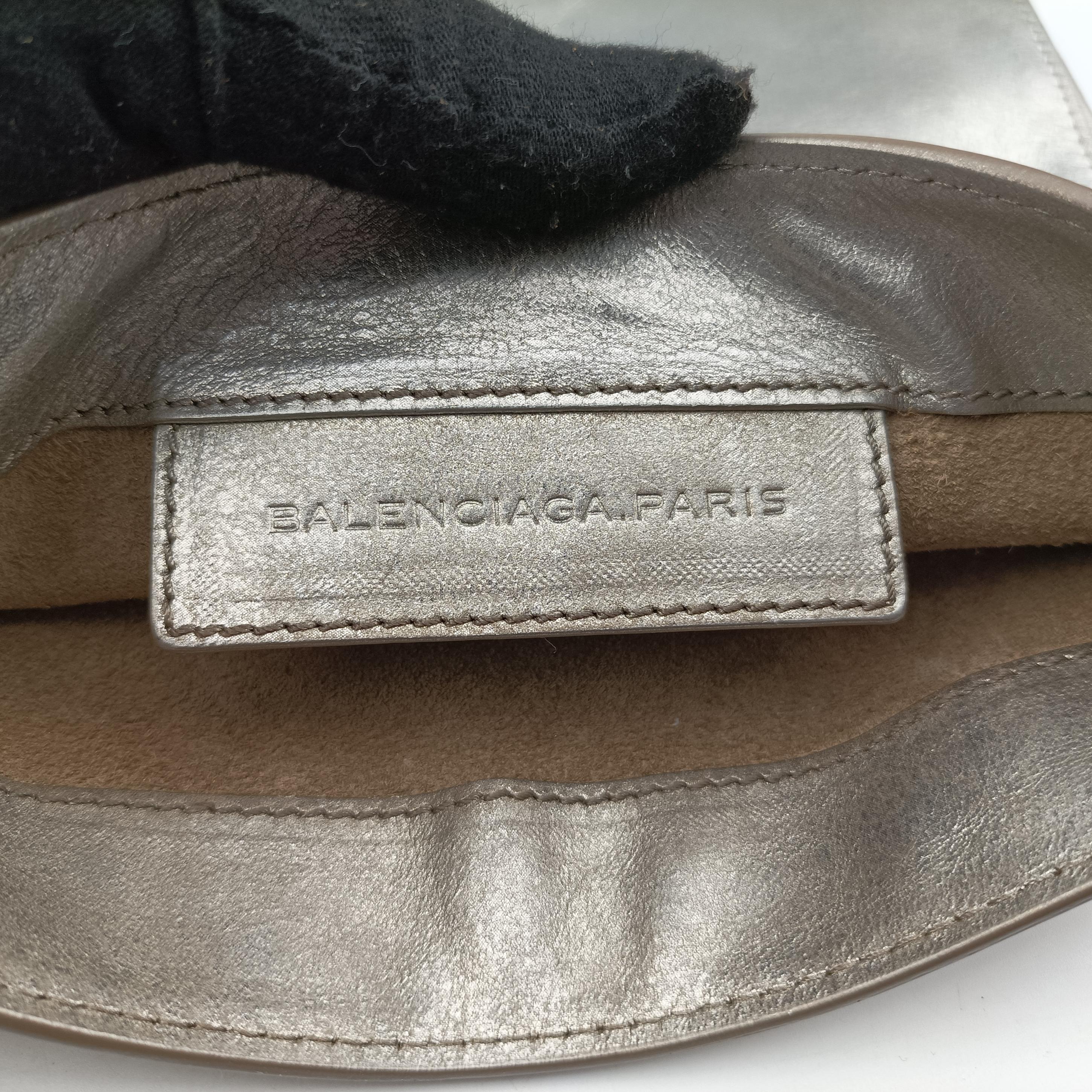 Secondhand Balenciaga Le City Golden leather  shoulderbag | stylenewstar