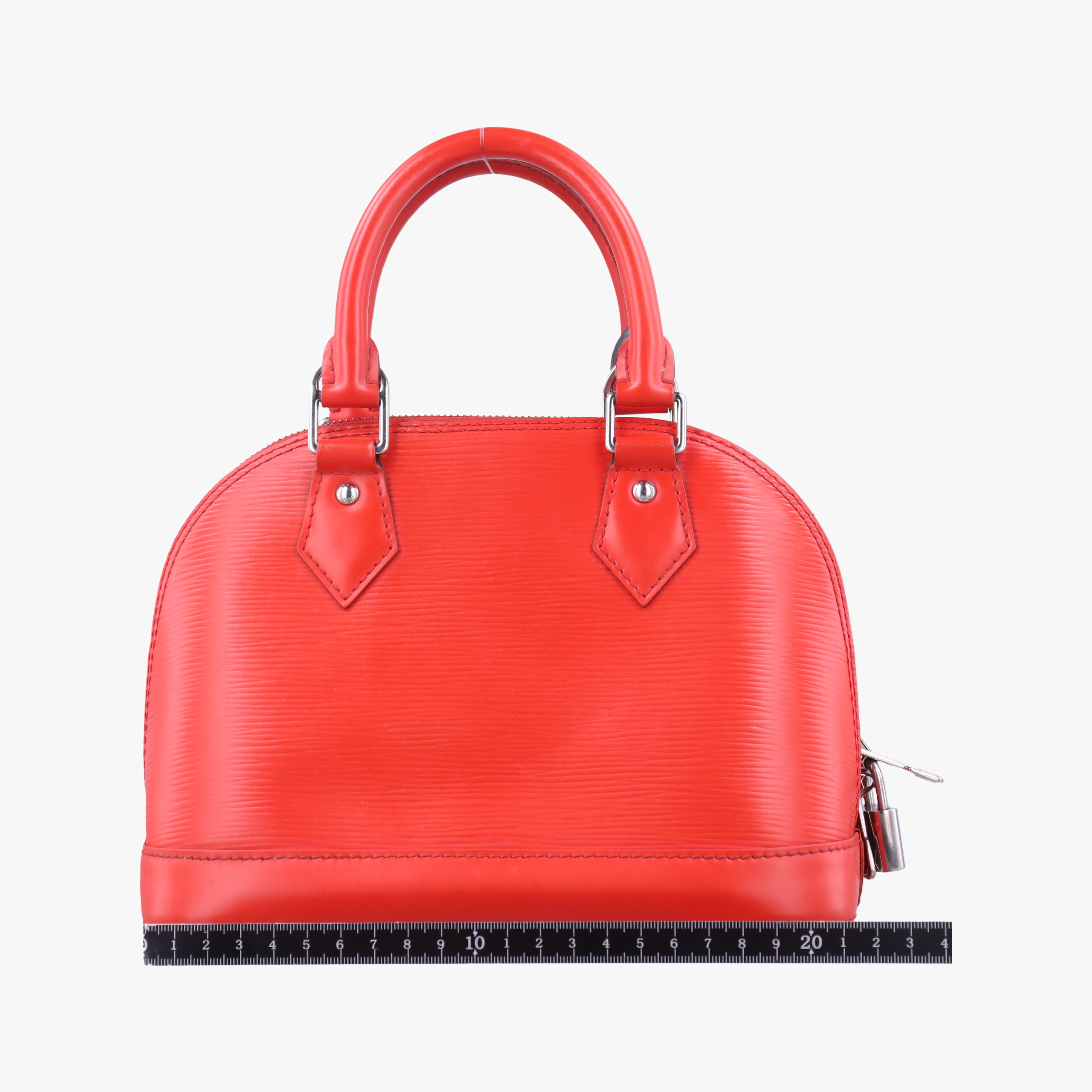 Pre-owned Louis Vuitton Alma BB CARMIN Epi M40850 handbag | stylenewstar
