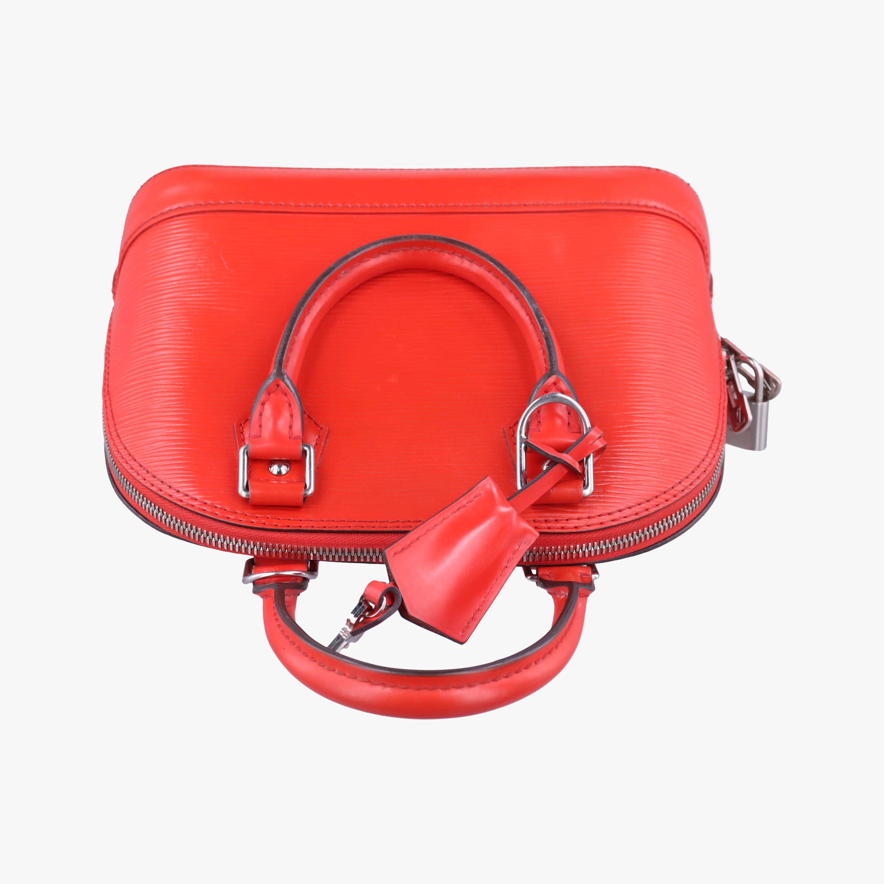 Pre-owned Louis Vuitton Alma BB CARMIN Epi M40850 handbag | stylenewstar