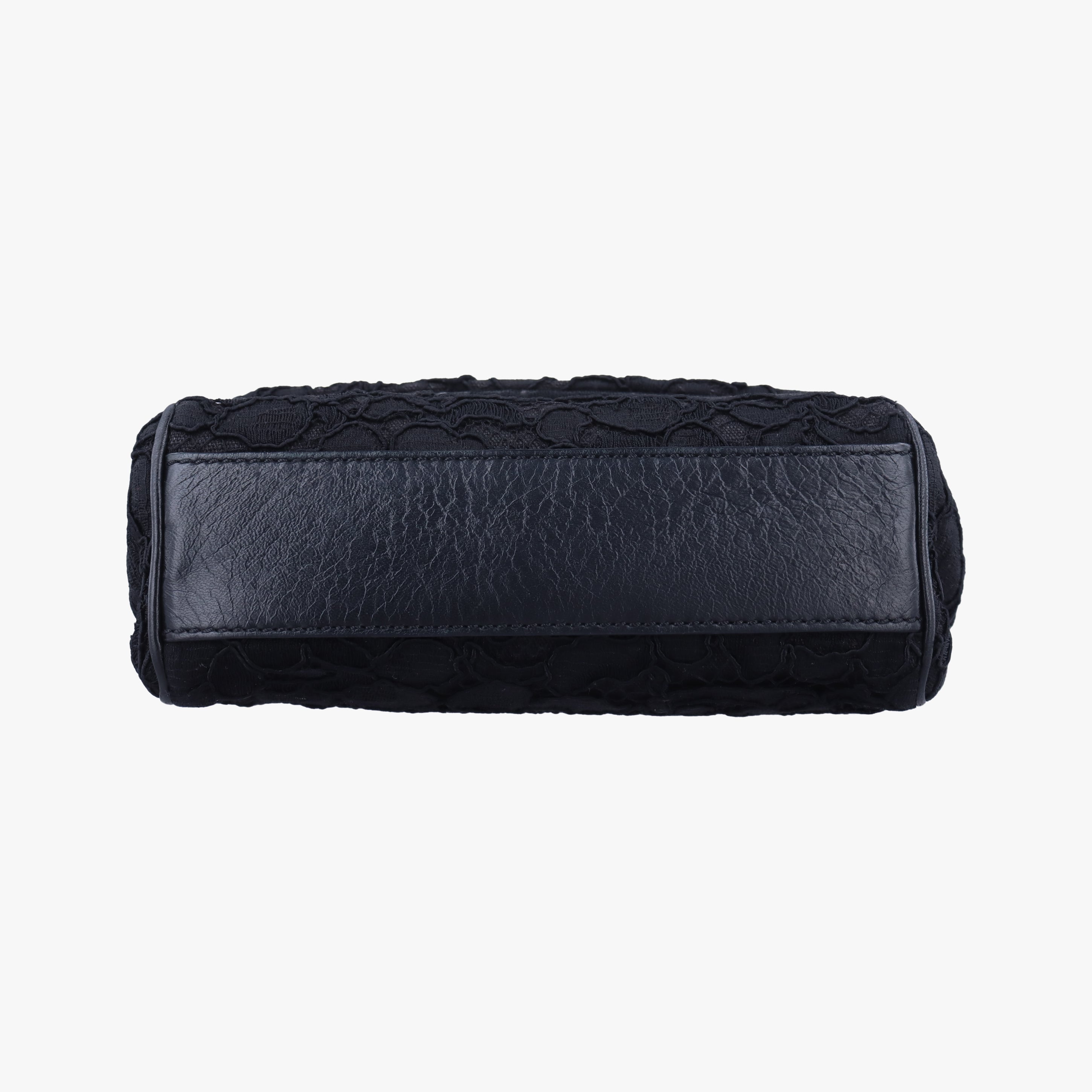 Pre-owned Dolce & Gabbana SICILY Black Leather  shoulderbag | stylenewstar