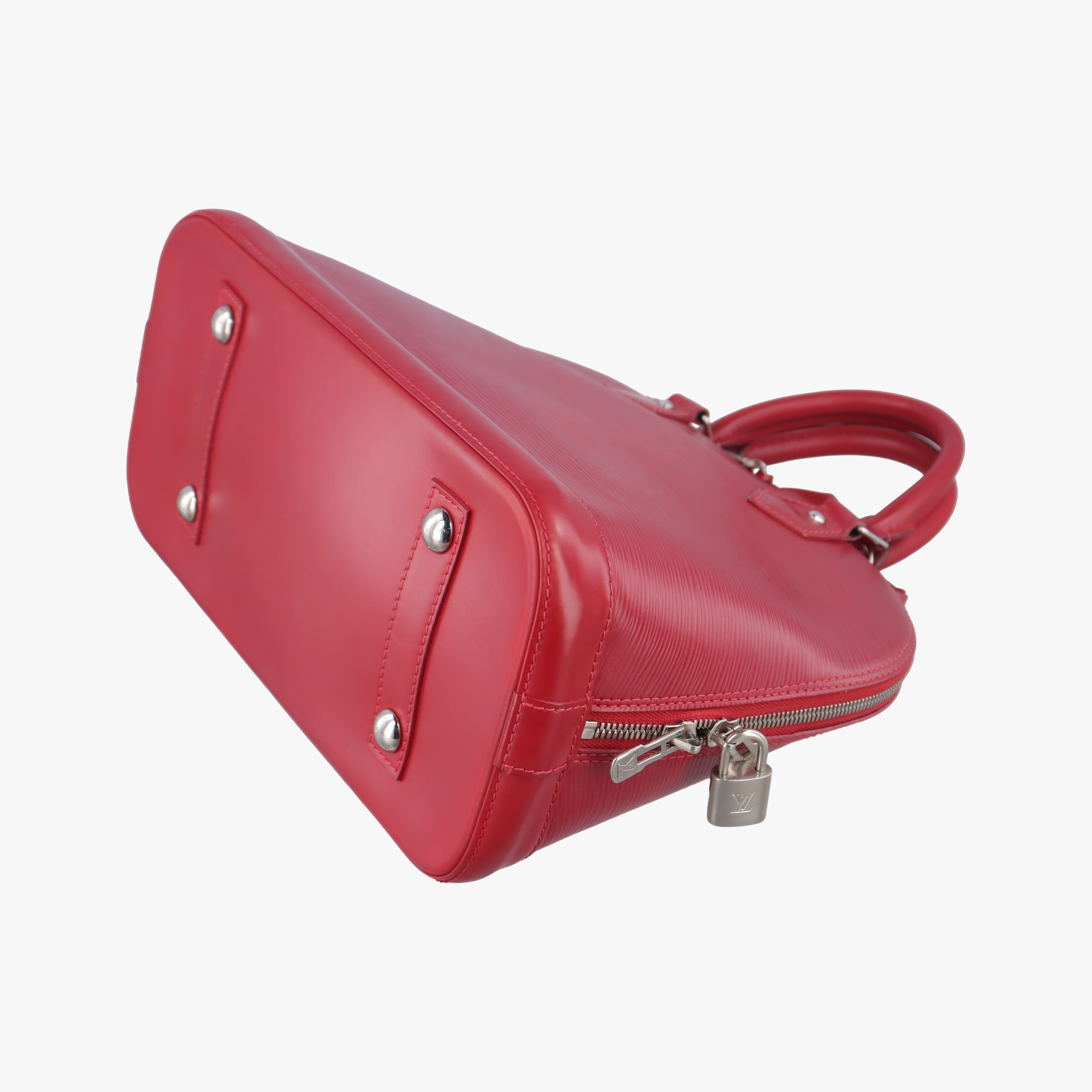 Pre-owned Louis Vuitton ALMA PM CARMIN Epi M4058E handbag | stylenewstar