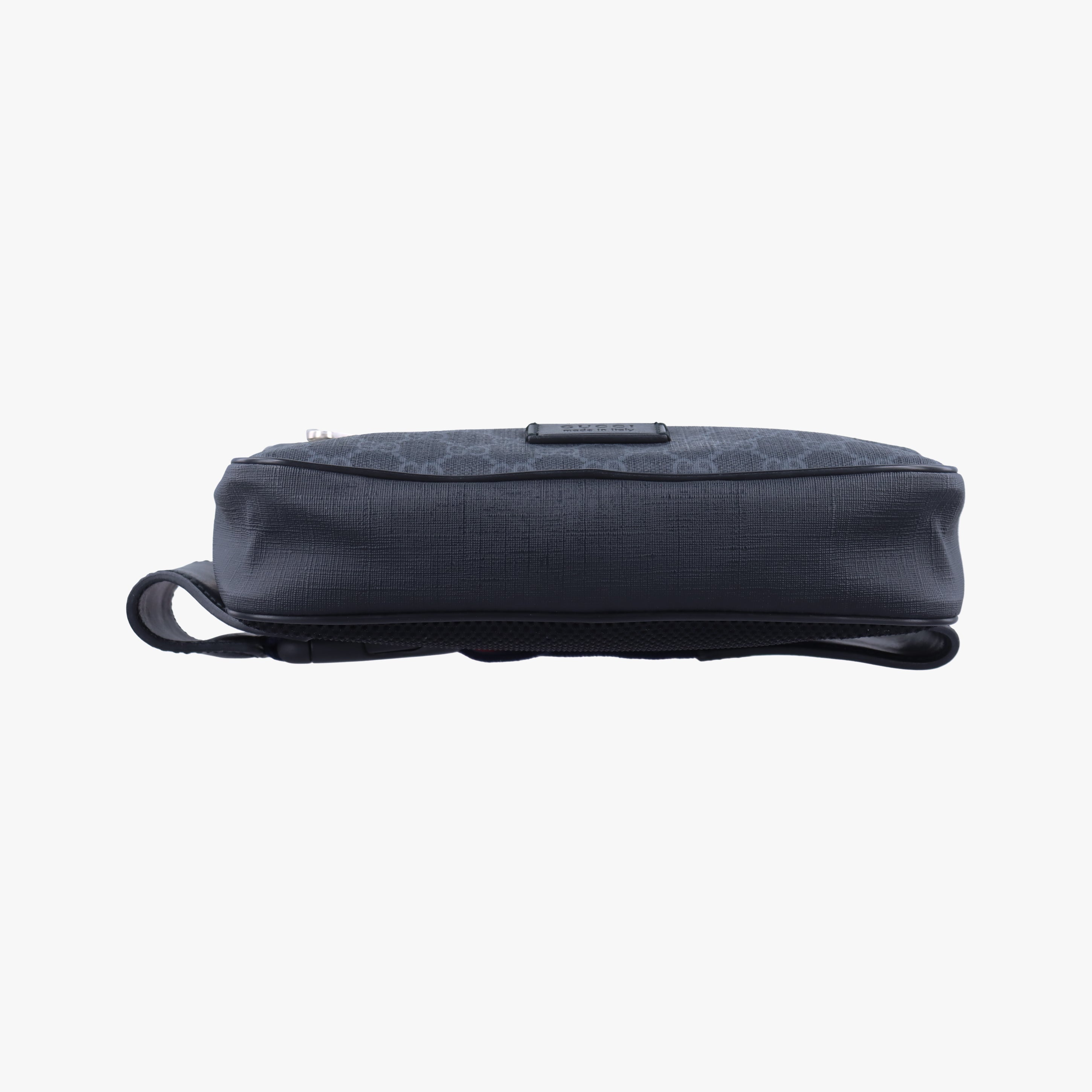 Vintage Gucci GG Supreme Navy x Black PVC coated canvas 474298 bum bag/waist bag | stylenewstar