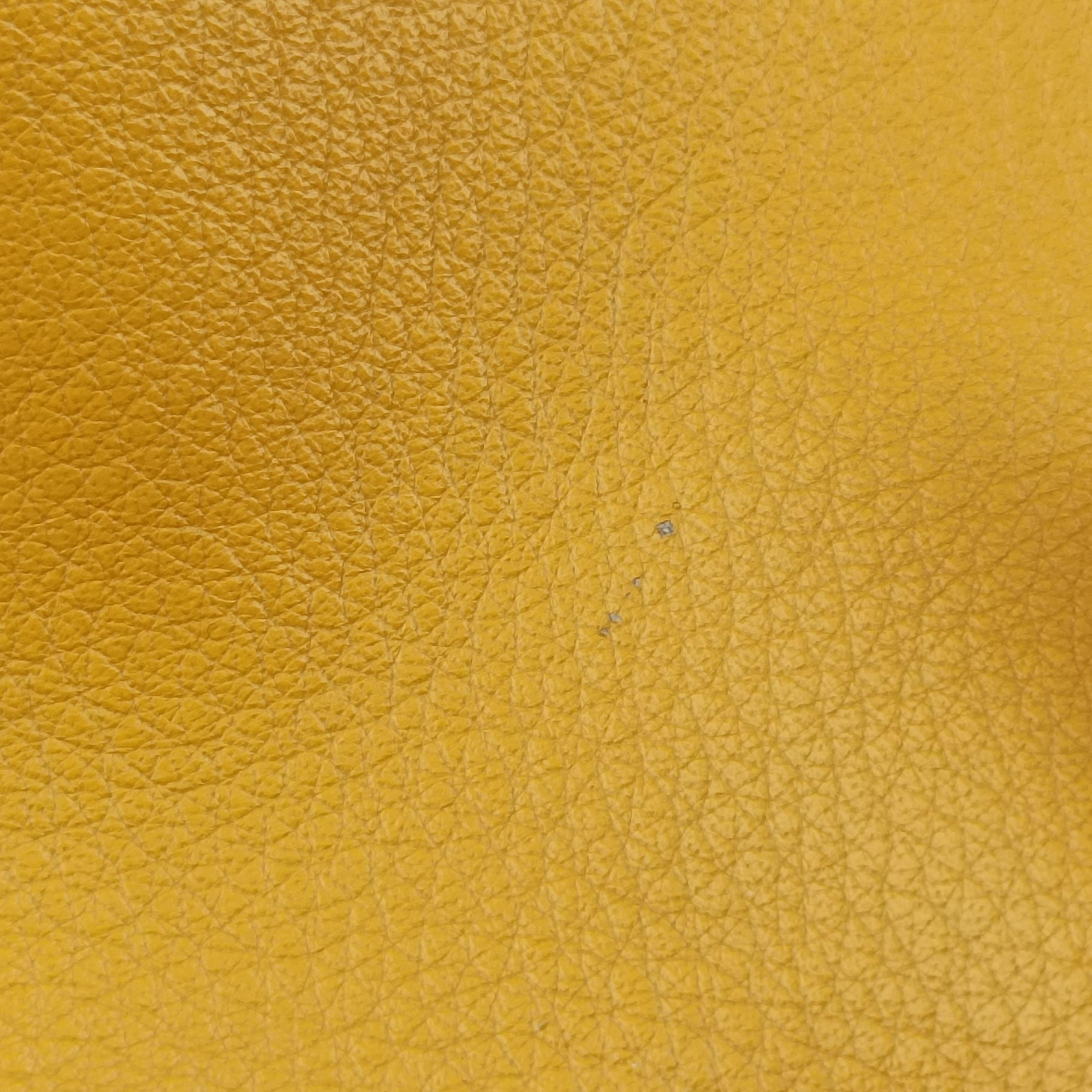 Pre-owned Balenciaga Paper A6 Zip Around Yellow Leather 370926 shoulderbag | stylenewstar
