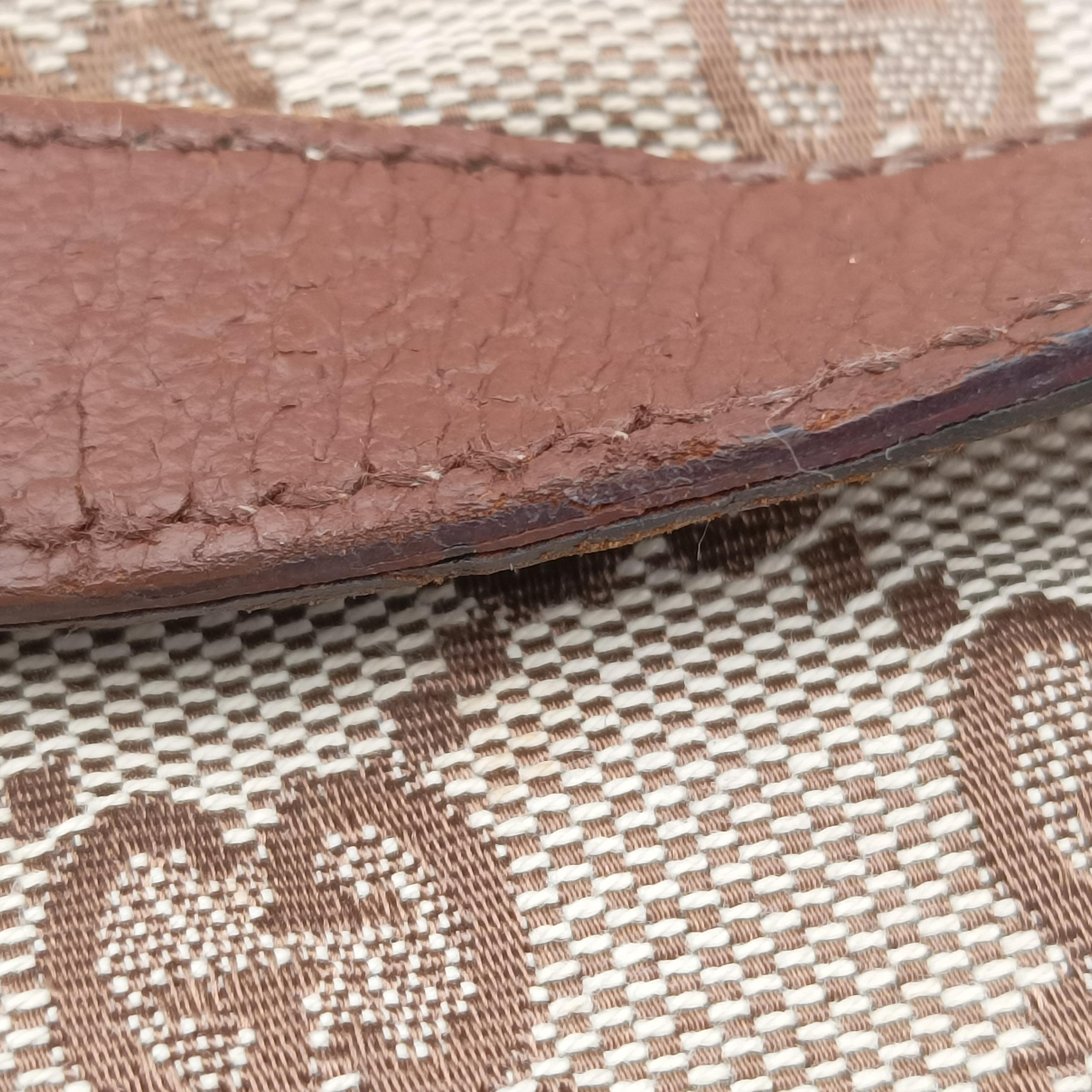 Pre-owned Gucci New Jackie Beige x Brown canvas×leather 120888 handbag | stylenewstar