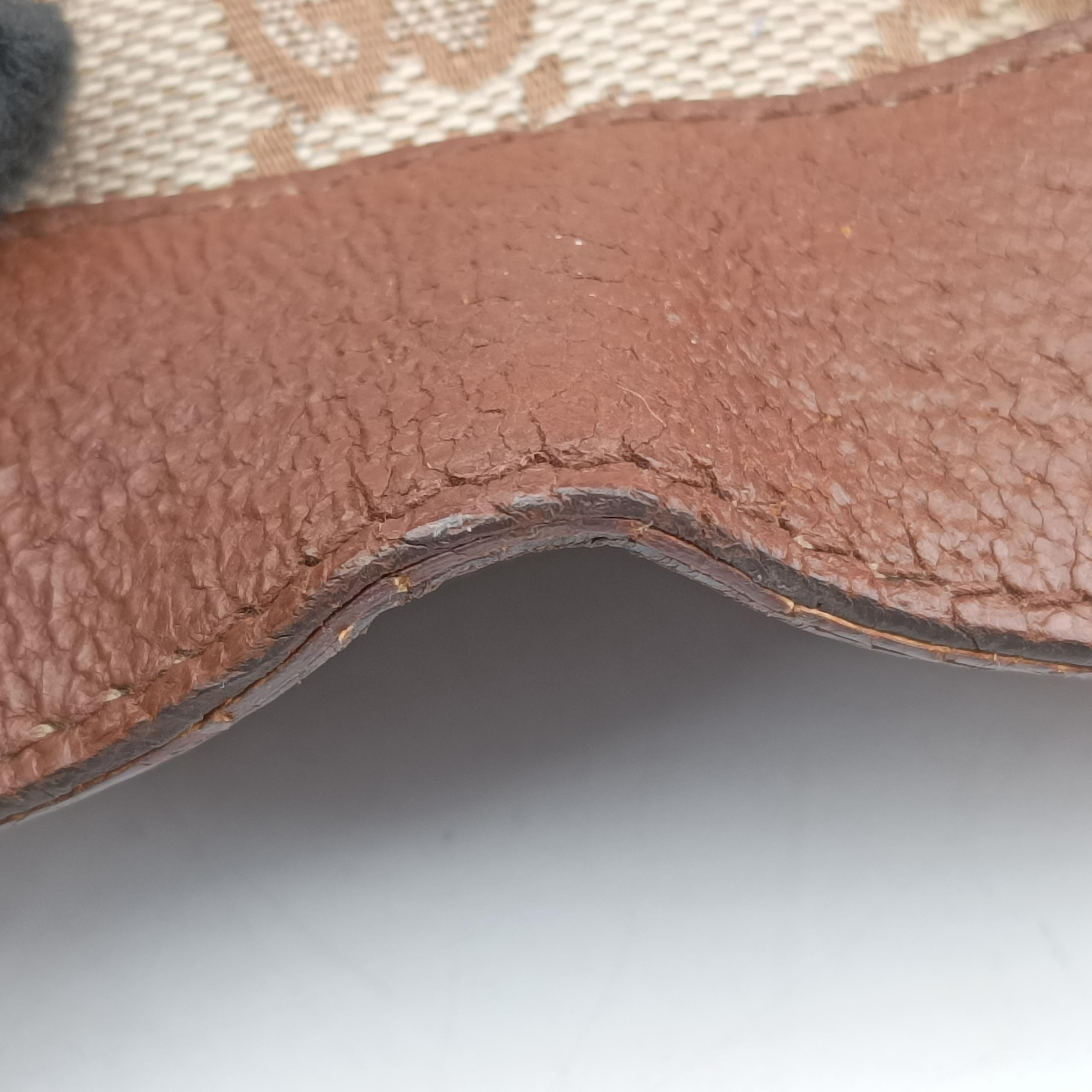 Pre-owned Gucci New Jackie Beige x Brown canvas×leather 120888 handbag | stylenewstar