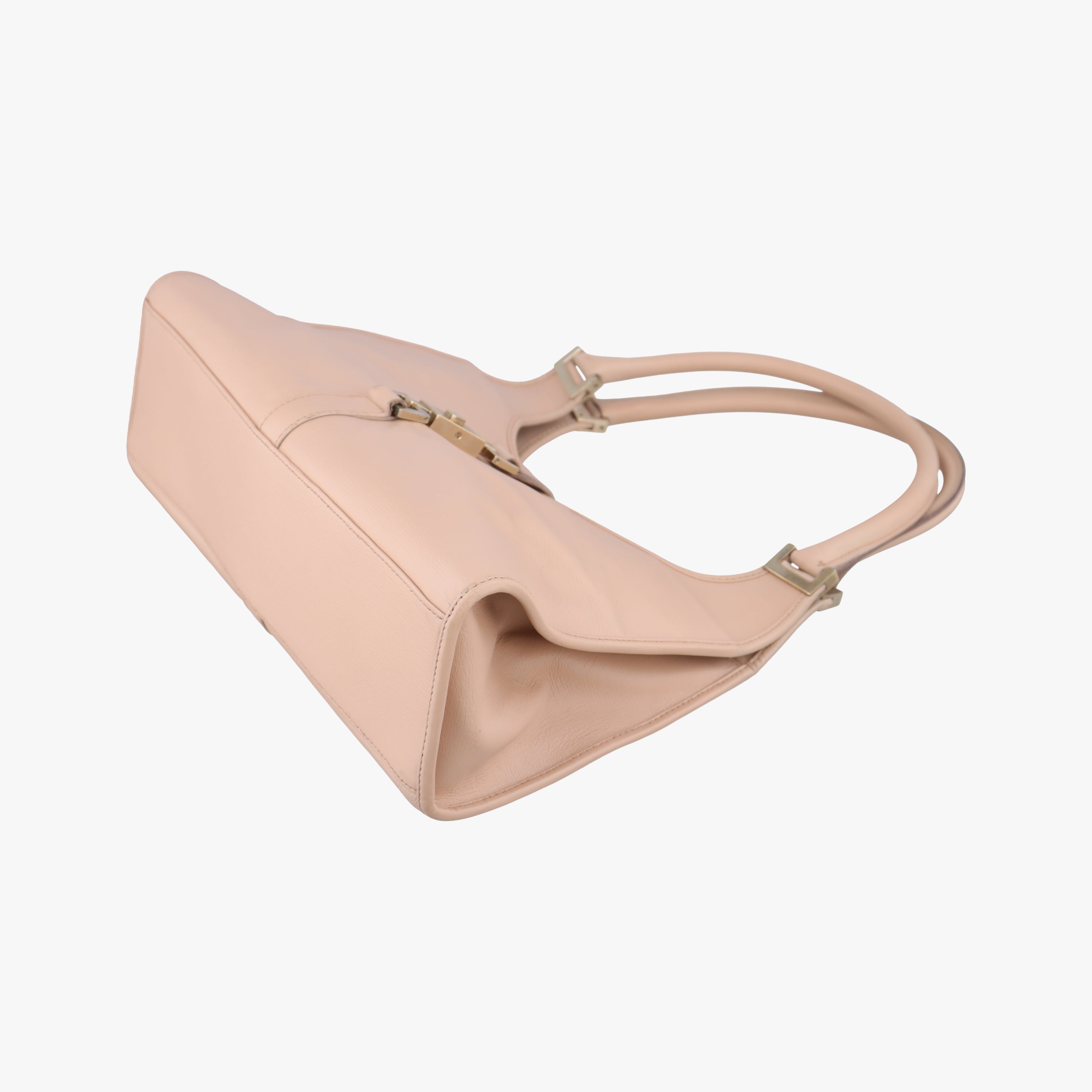 Pre-owned Gucci Jackie Pink Leather 002.10 handbag | stylenewstar