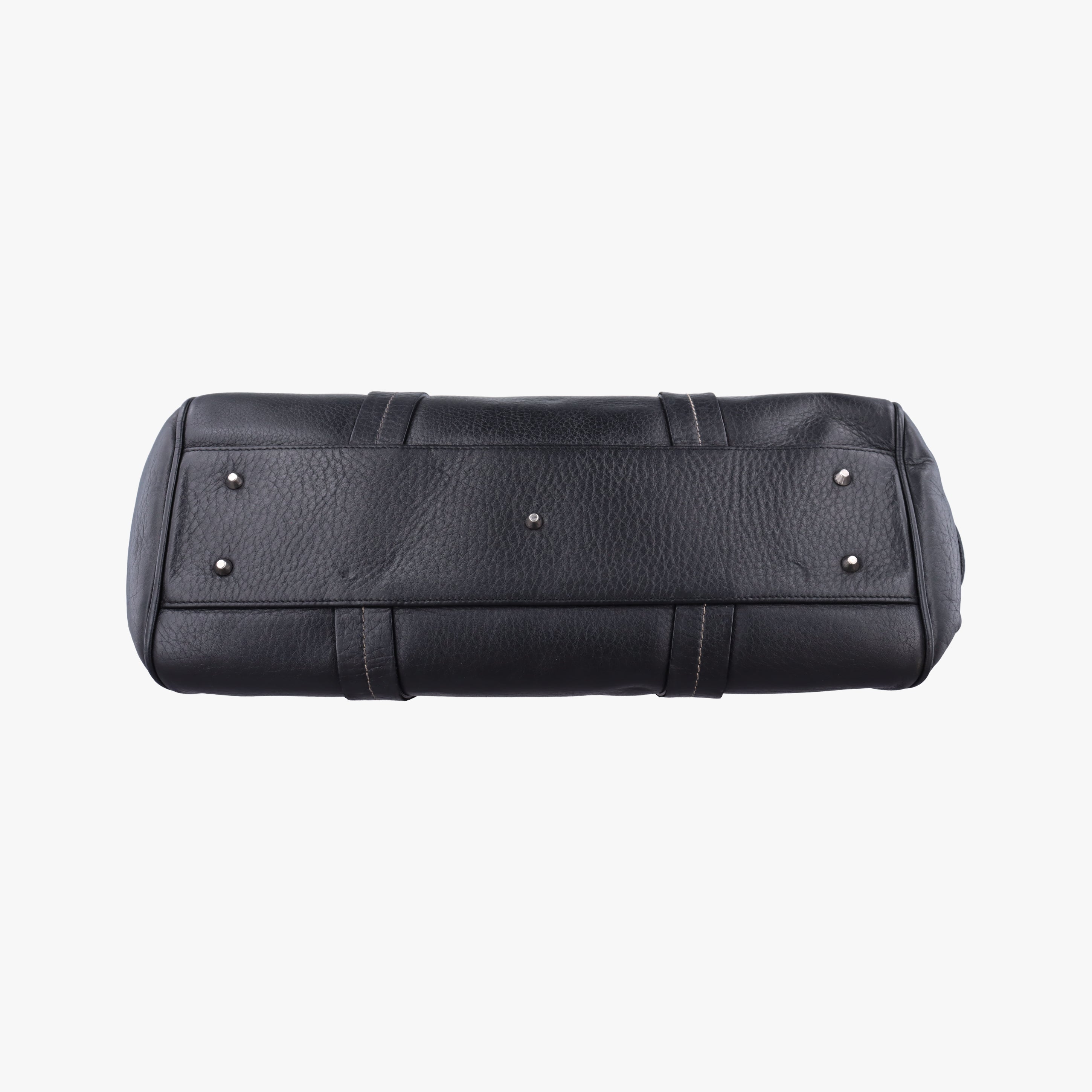 Pre-owned Christian Dior Detective Frame Black Leather  handbag | stylenewstar
