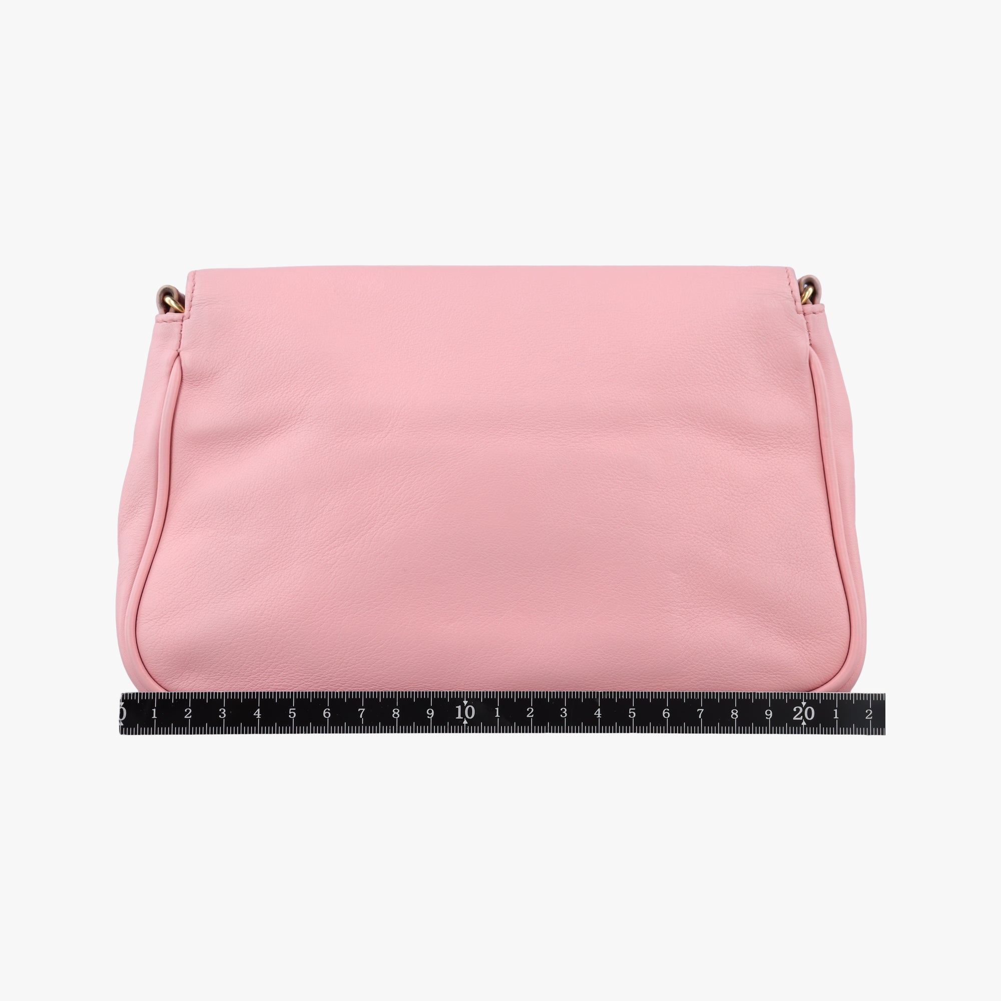 Pre-owned Fendi Fendista Pochette Pink Leather 8M0276 shoulderbag | stylenewstar