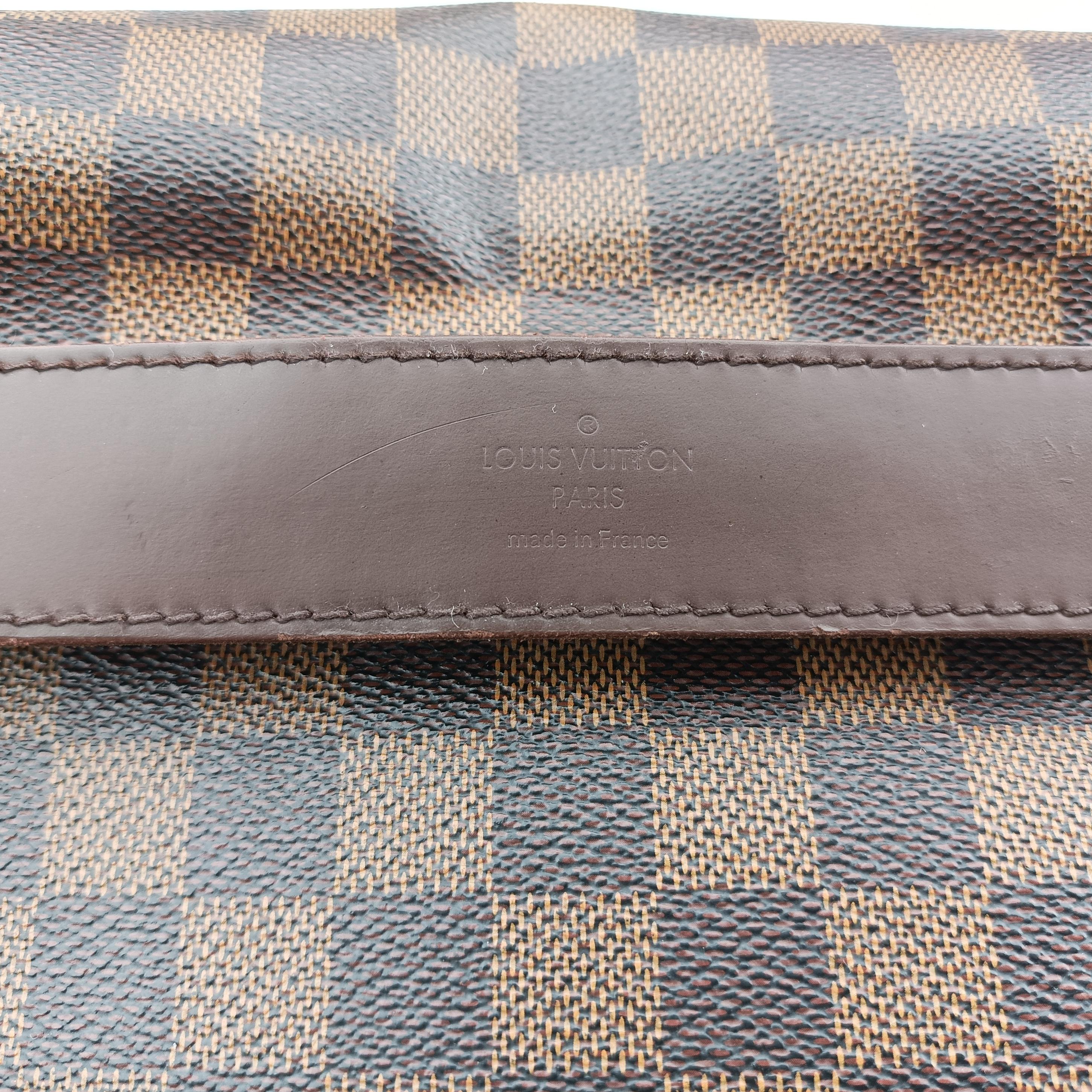 Pre-owned Louis Vuitton SHELTON MM EBENE Damier Canvas N41149 shoulderbag | stylenewstar