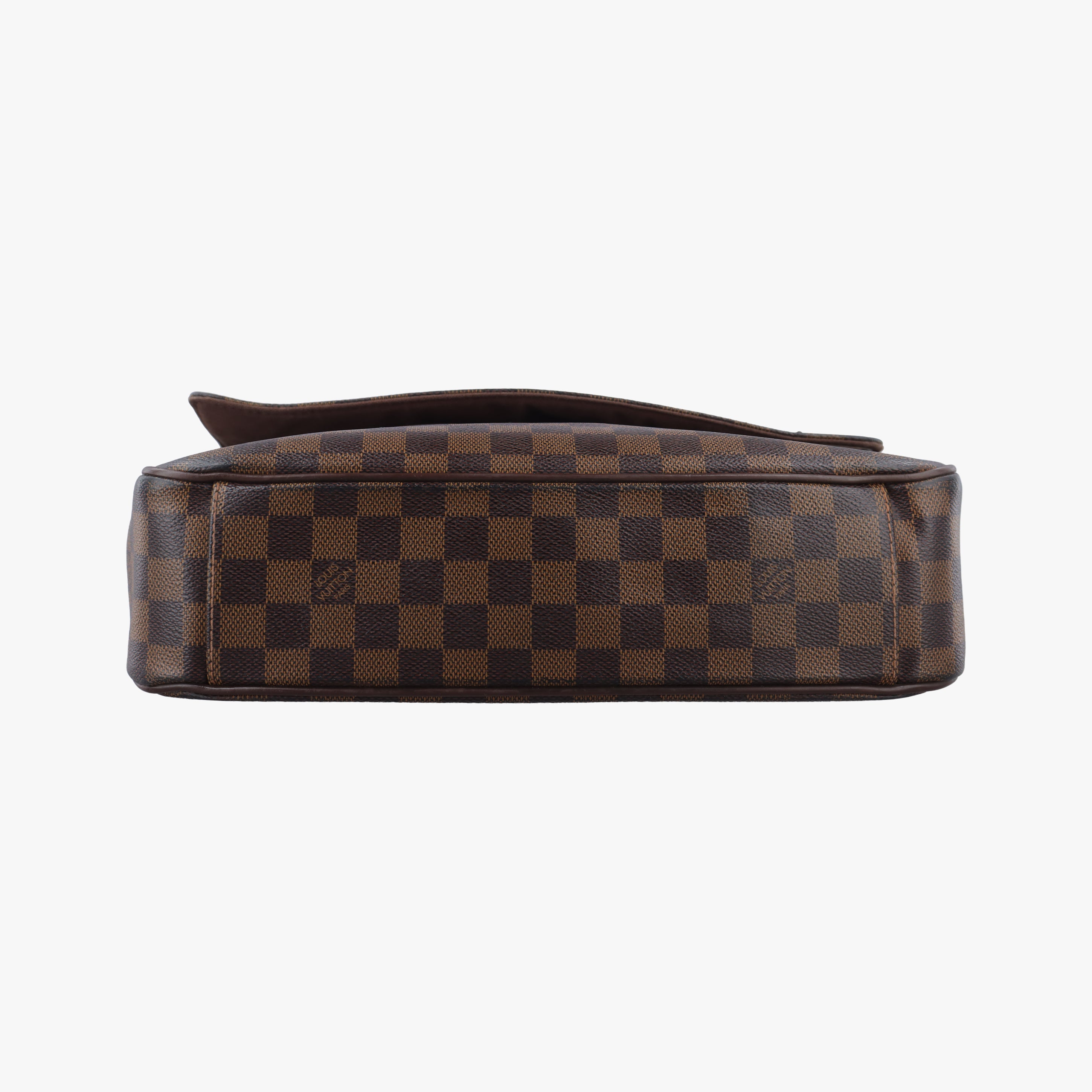 Pre-owned Louis Vuitton SHELTON MM EBENE Damier Canvas N41149 shoulderbag | stylenewstar