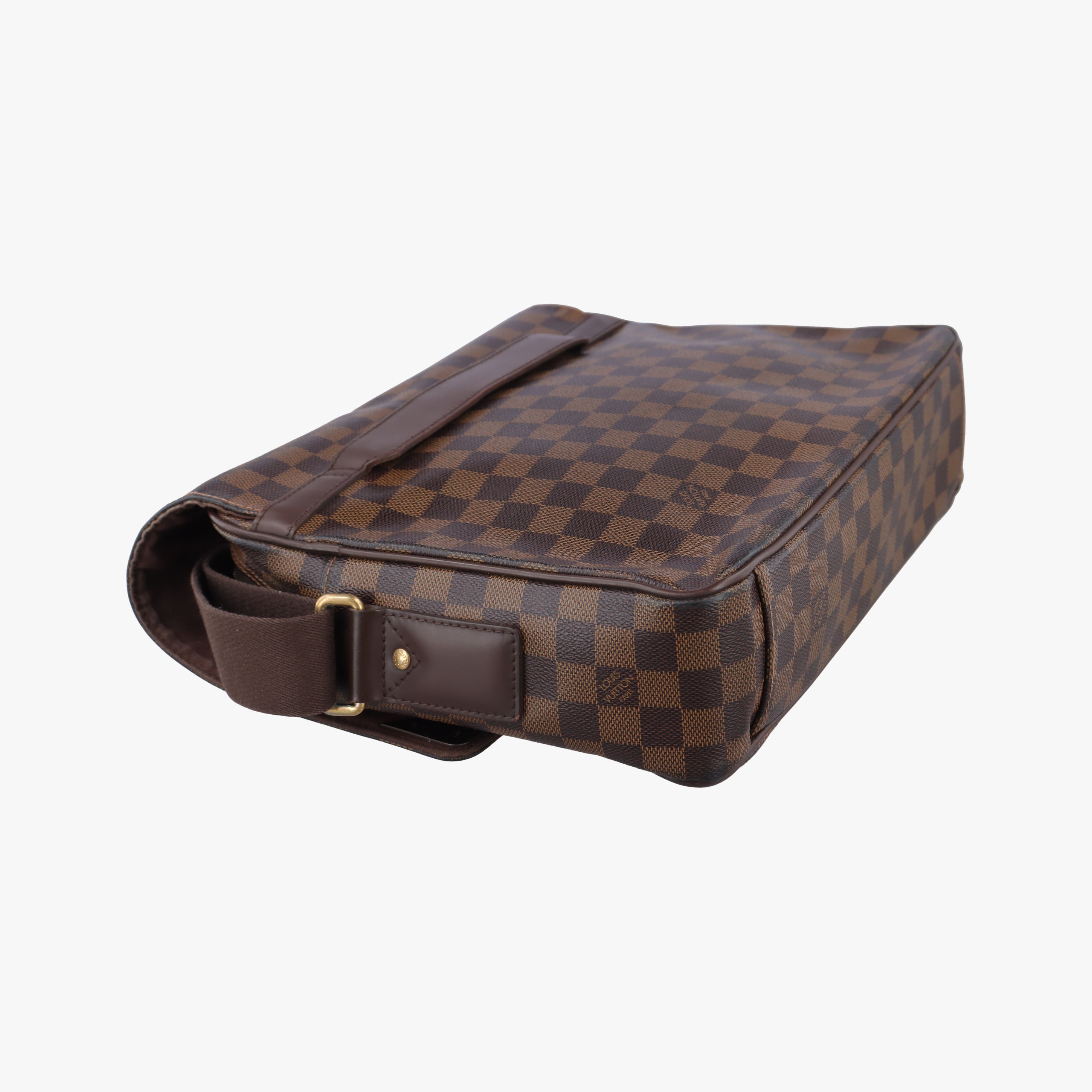 Pre-owned Louis Vuitton SHELTON MM EBENE Damier Canvas N41149 shoulderbag | stylenewstar