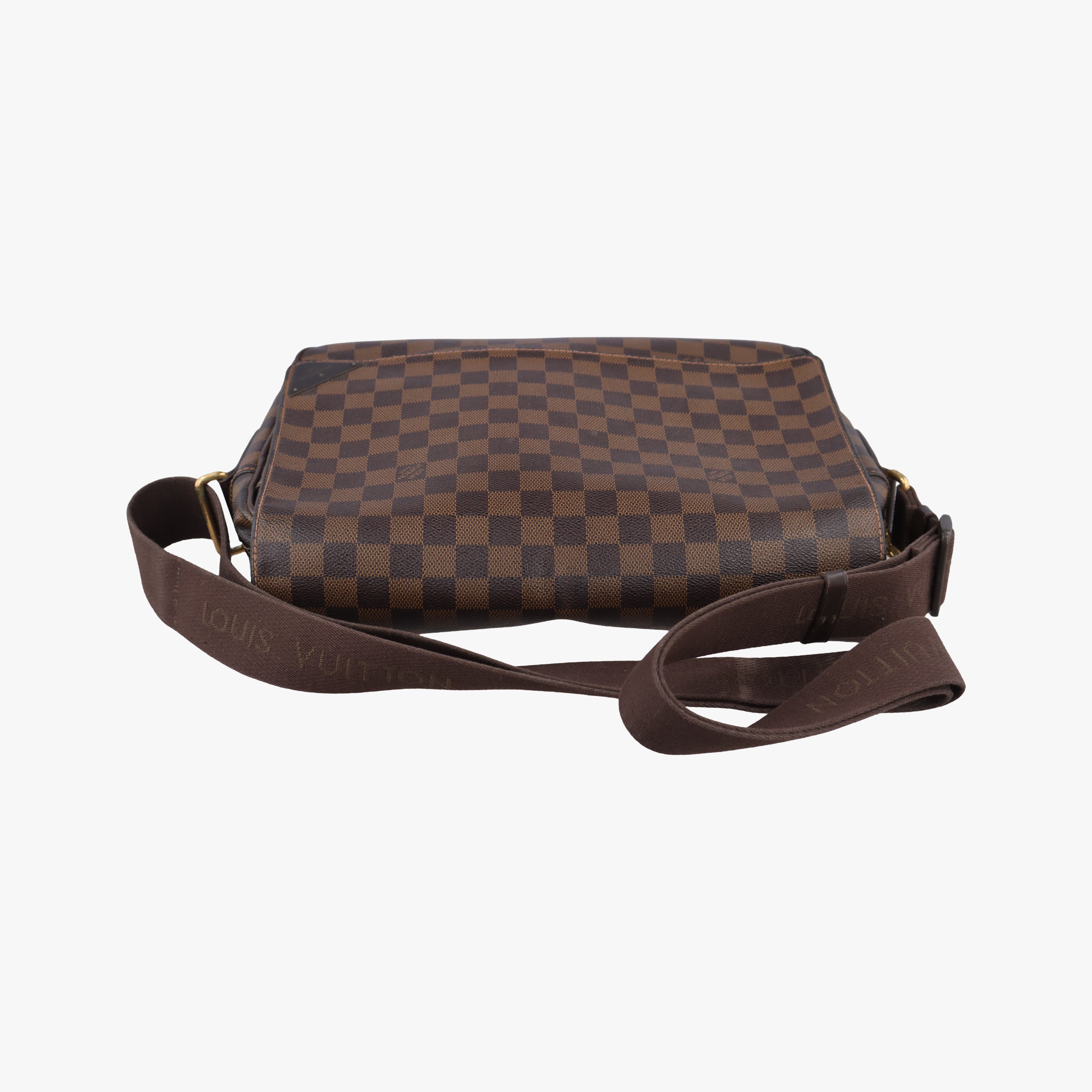 Pre-owned Louis Vuitton SHELTON MM EBENE Damier Canvas N41149 shoulderbag | stylenewstar