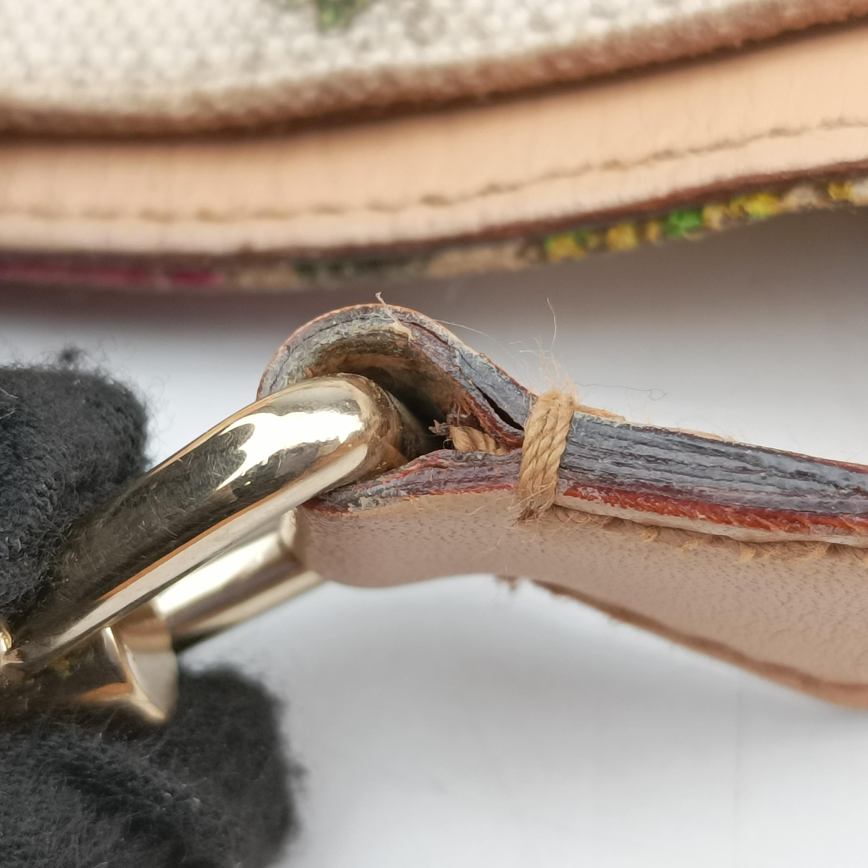 Vintage Gucci Flora Jackie Hobo White×Multicolour canvas×leather 137335 shoulderbag | stylenewstar
