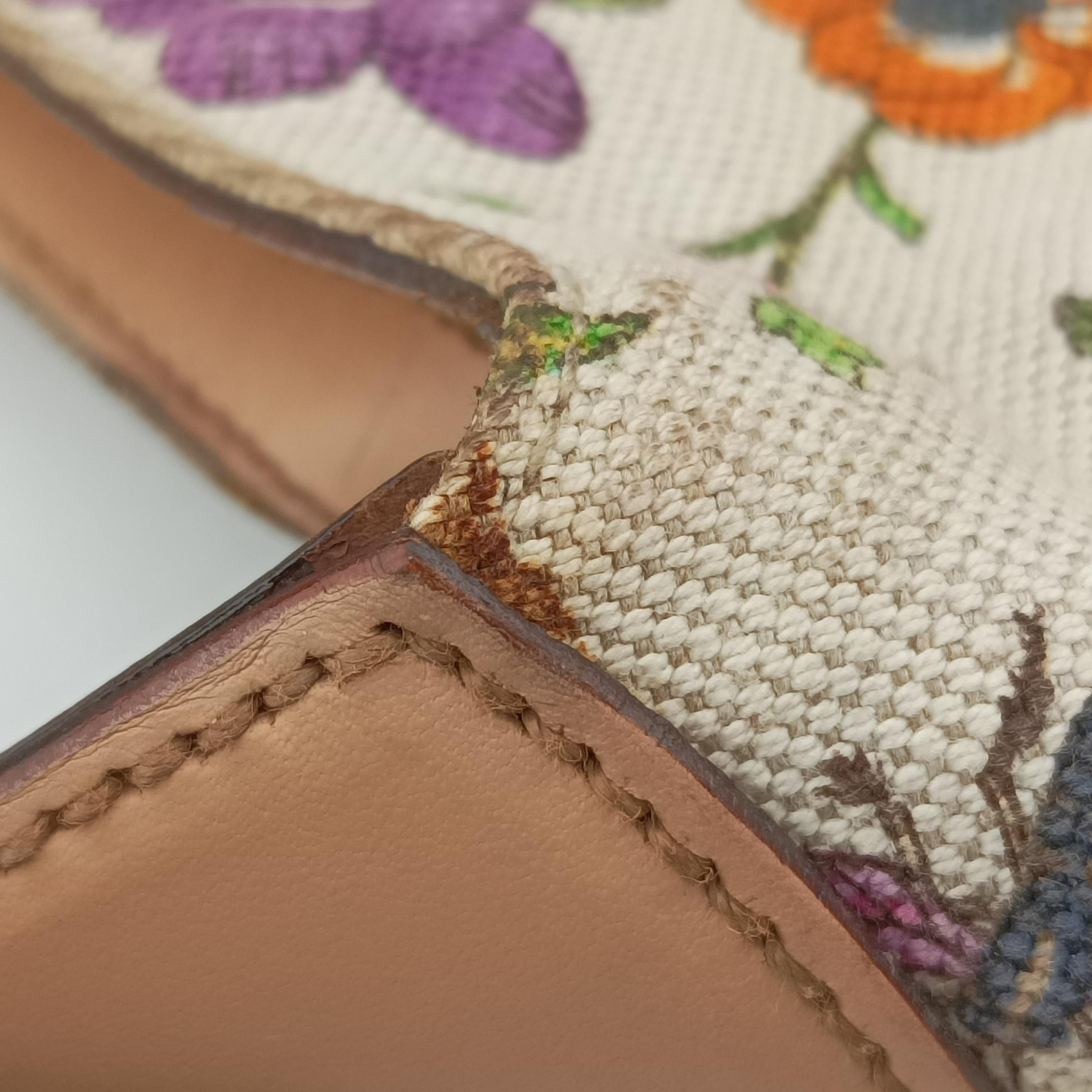 Vintage Gucci Flora Jackie Hobo White×Multicolour canvas×leather 137335 shoulderbag | stylenewstar