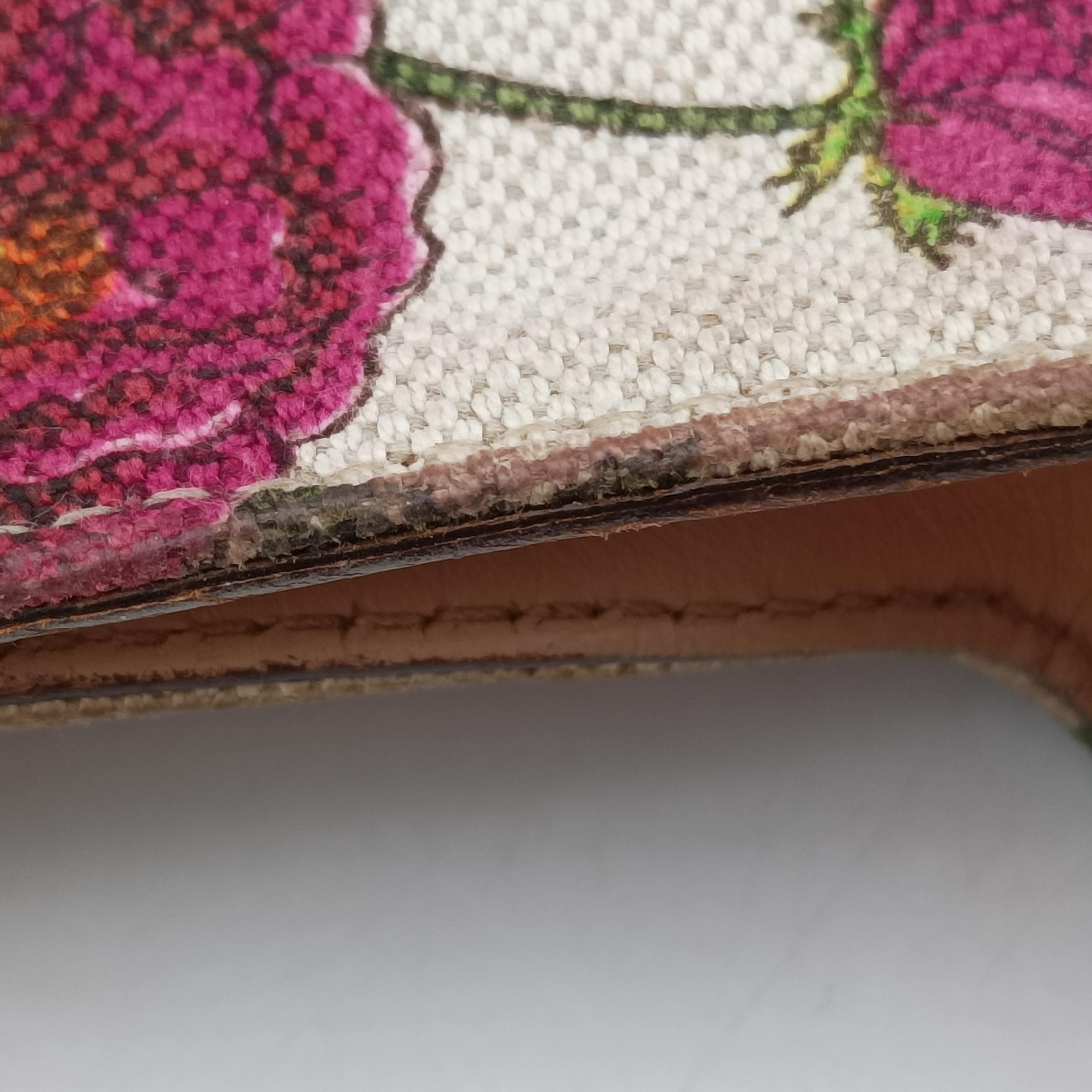 Vintage Gucci Flora Jackie Hobo White×Multicolour canvas×leather 137335 shoulderbag | stylenewstar