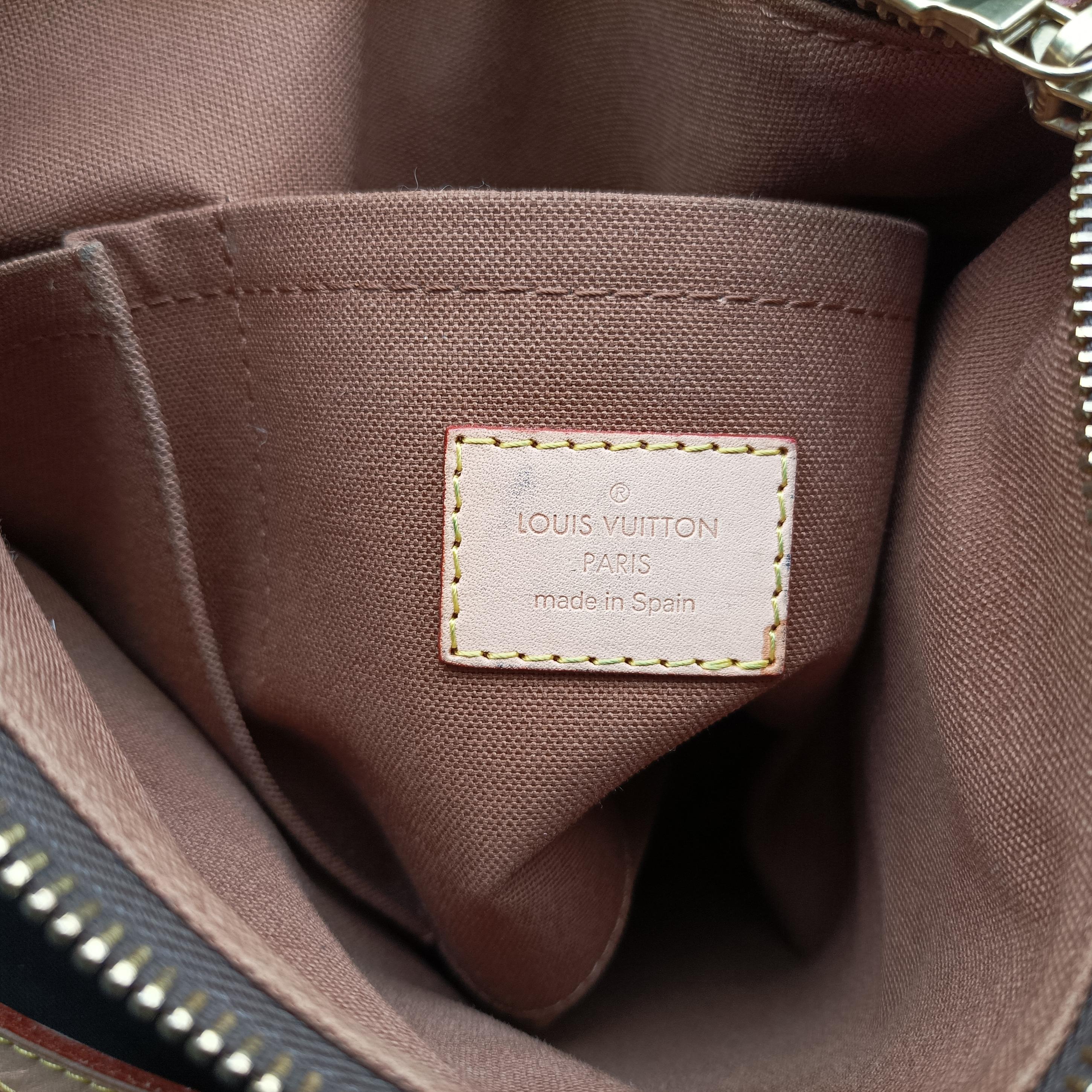 Pre-owned Louis Vuitton Odeon PM Brown Monogram Canvas M56390 shoulderbag | stylenewstar