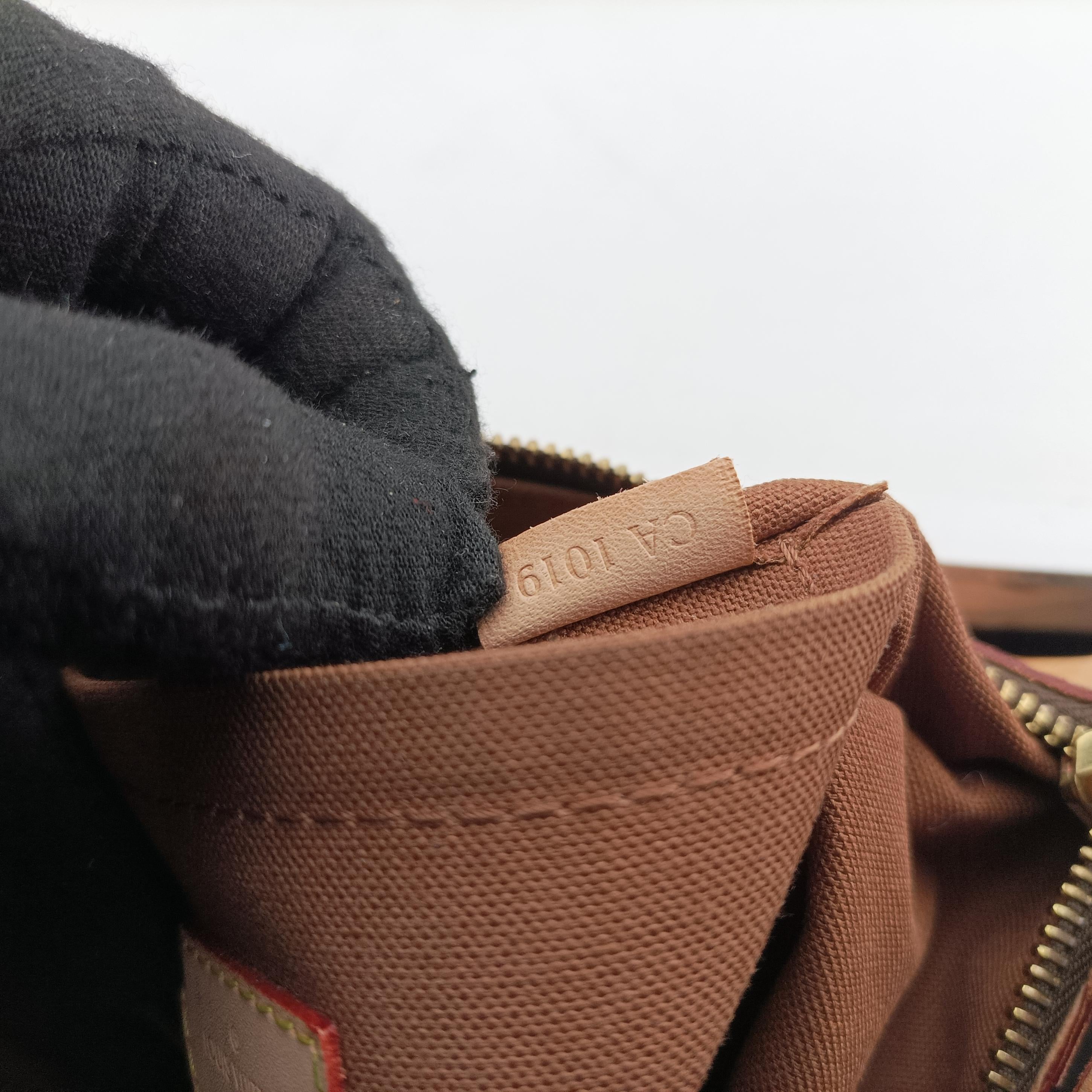 Pre-owned Louis Vuitton Odeon PM Brown Monogram Canvas M56390 shoulderbag | stylenewstar