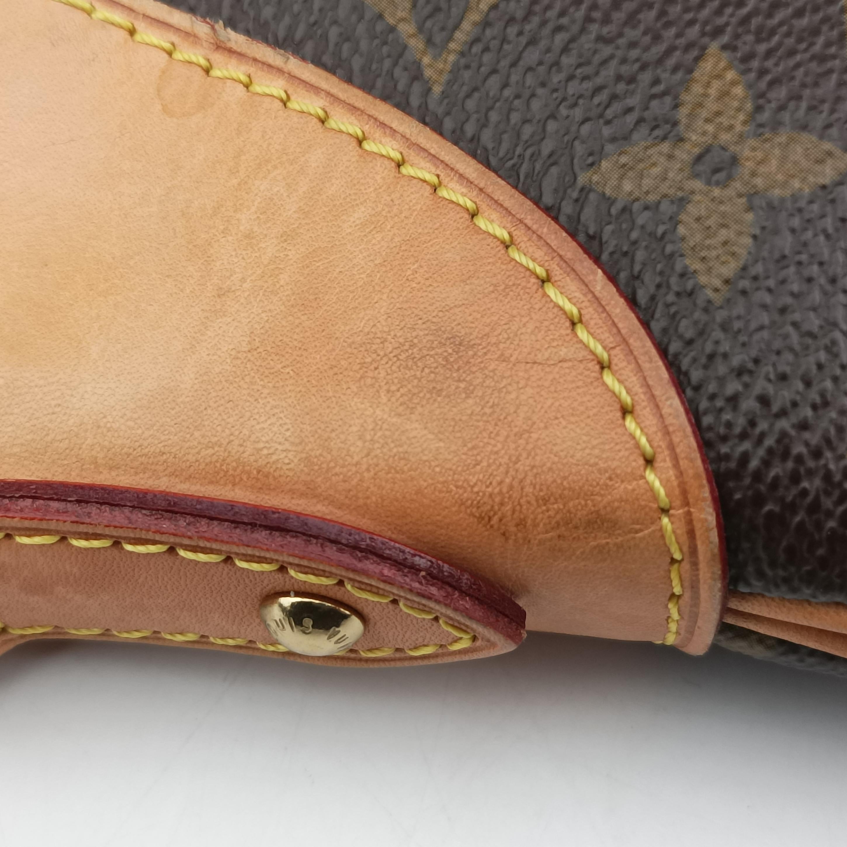 Pre-owned Louis Vuitton Odeon PM Brown Monogram Canvas M56390 shoulderbag | stylenewstar