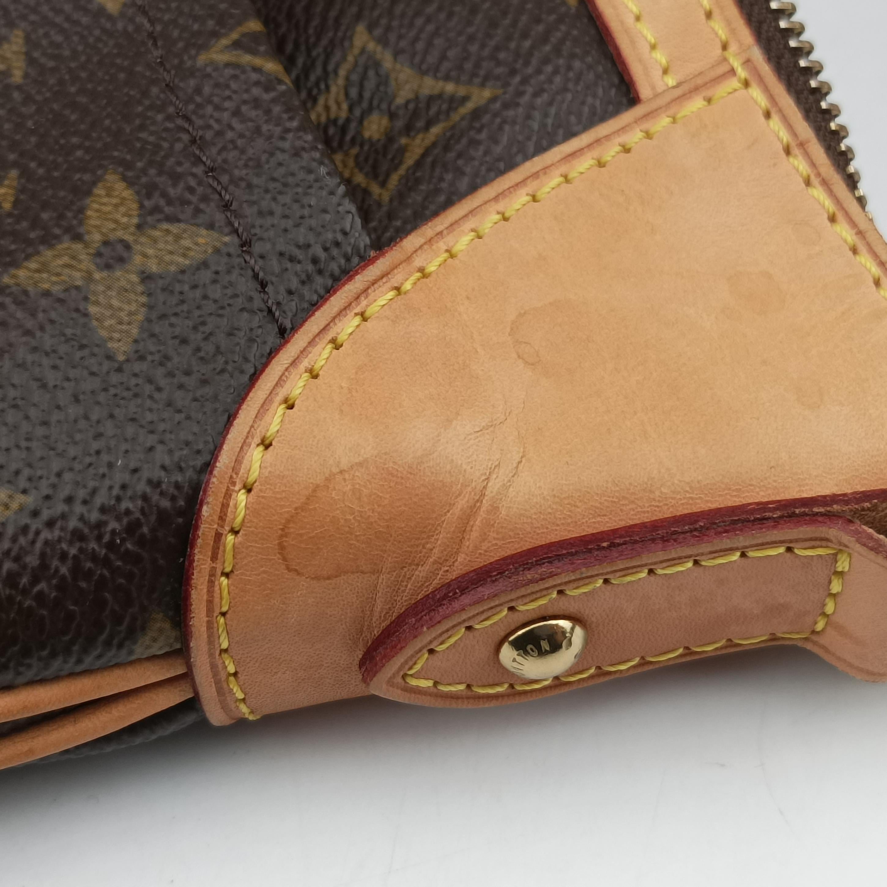 Pre-owned Louis Vuitton Odeon PM Brown Monogram Canvas M56390 shoulderbag | stylenewstar