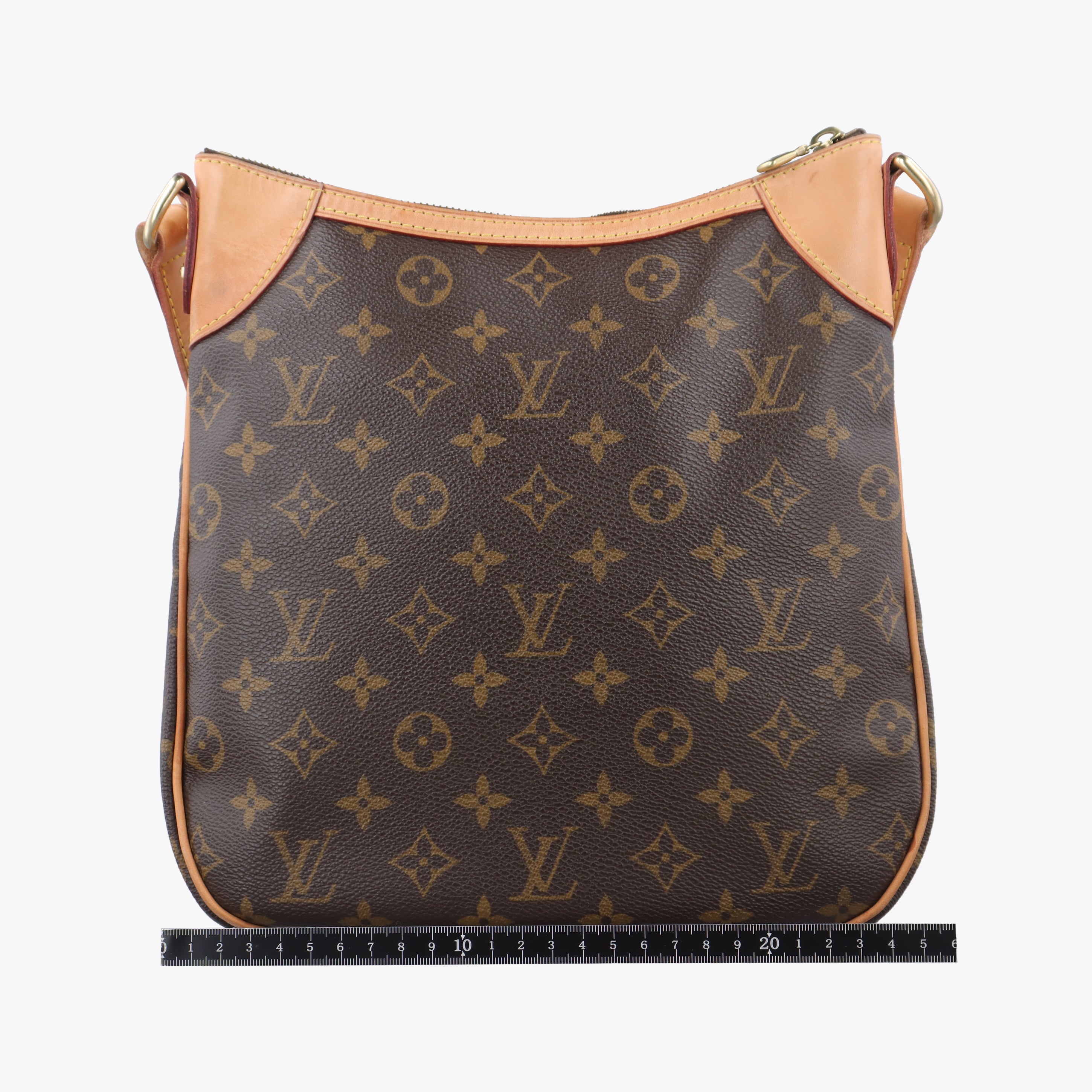 Pre-owned Louis Vuitton Odeon PM Brown Monogram Canvas M56390 shoulderbag | stylenewstar