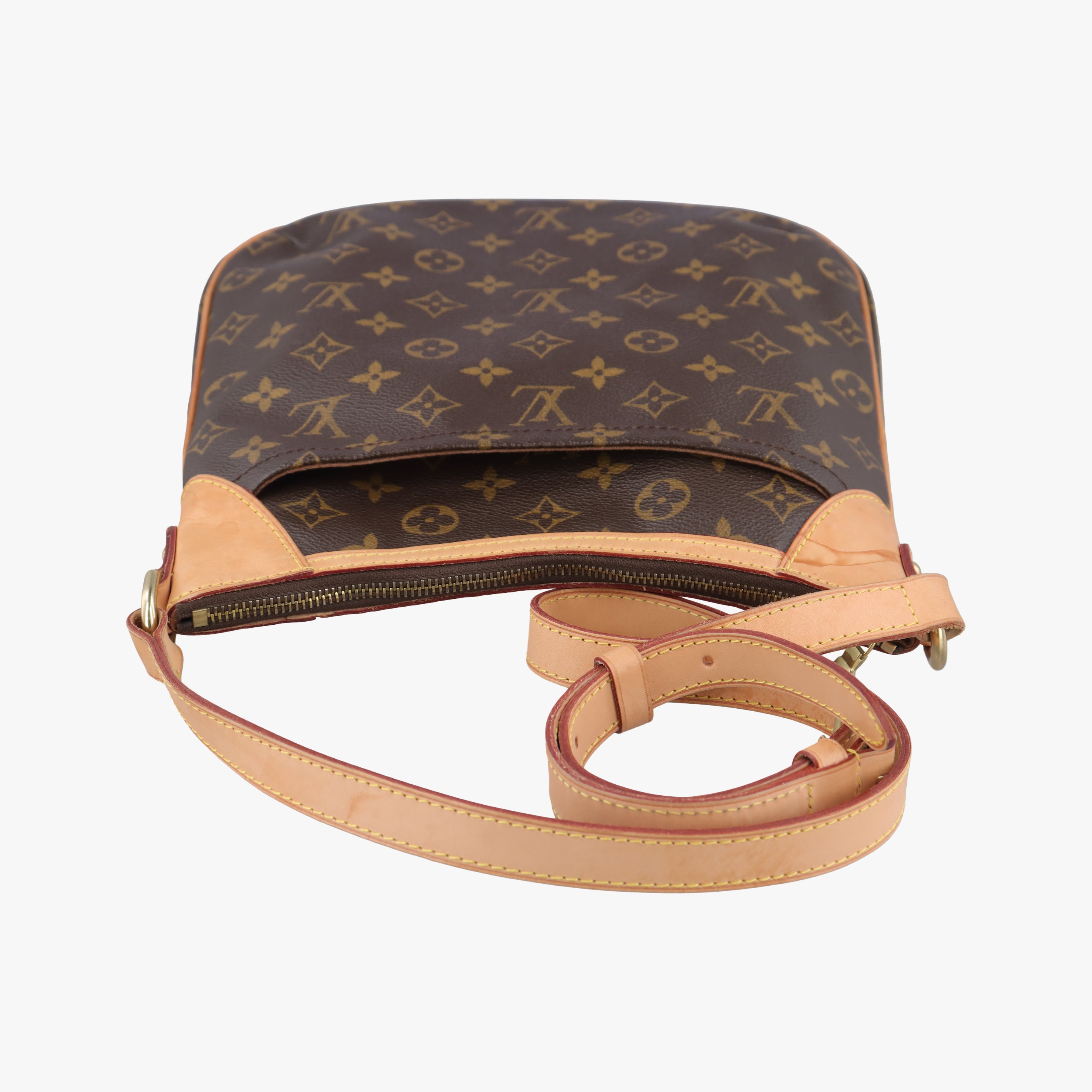Pre-owned Louis Vuitton Odeon PM Brown Monogram Canvas M56390 shoulderbag | stylenewstar
