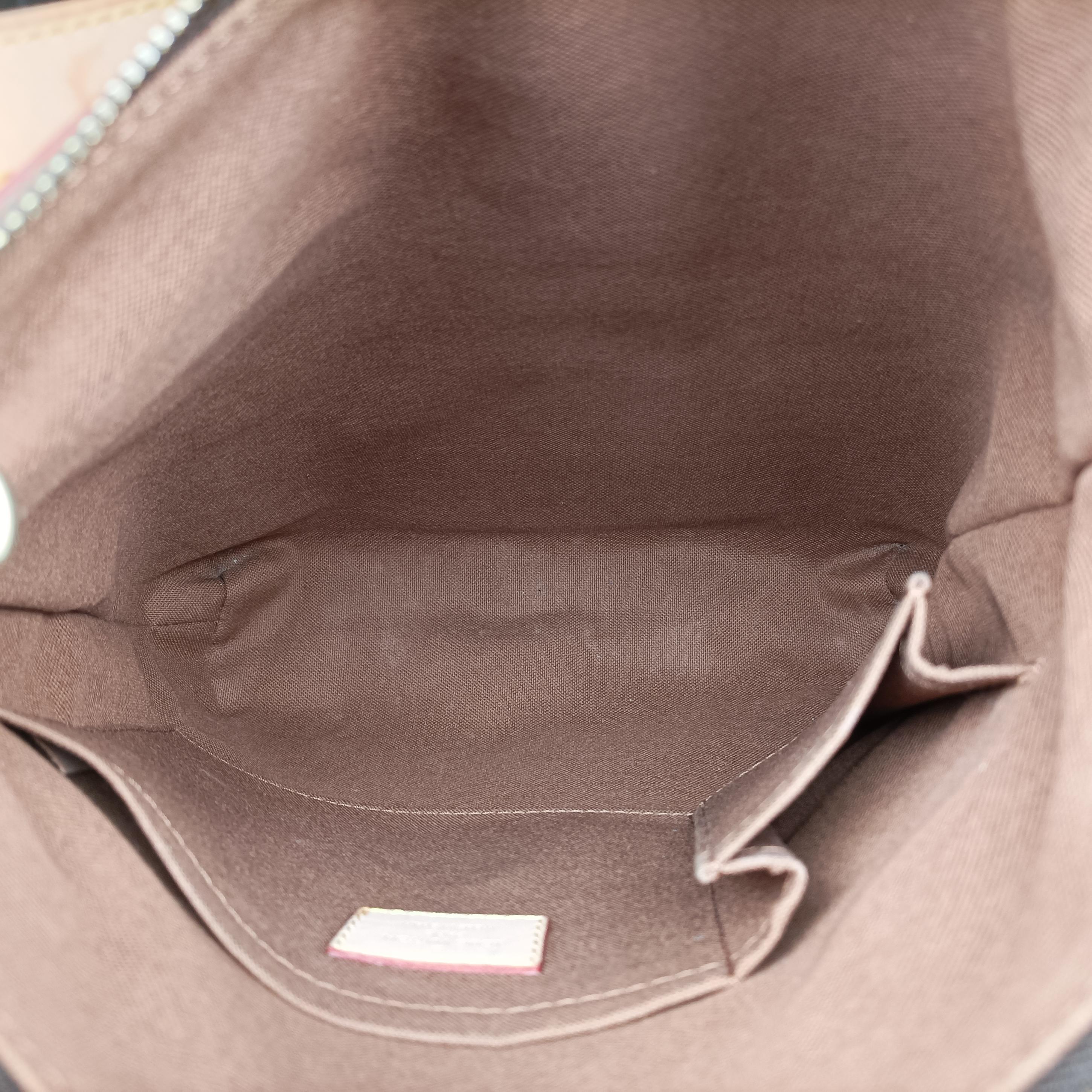 Pre-owned Louis Vuitton Odeon PM Brown Monogram Canvas M56390 shoulderbag | stylenewstar
