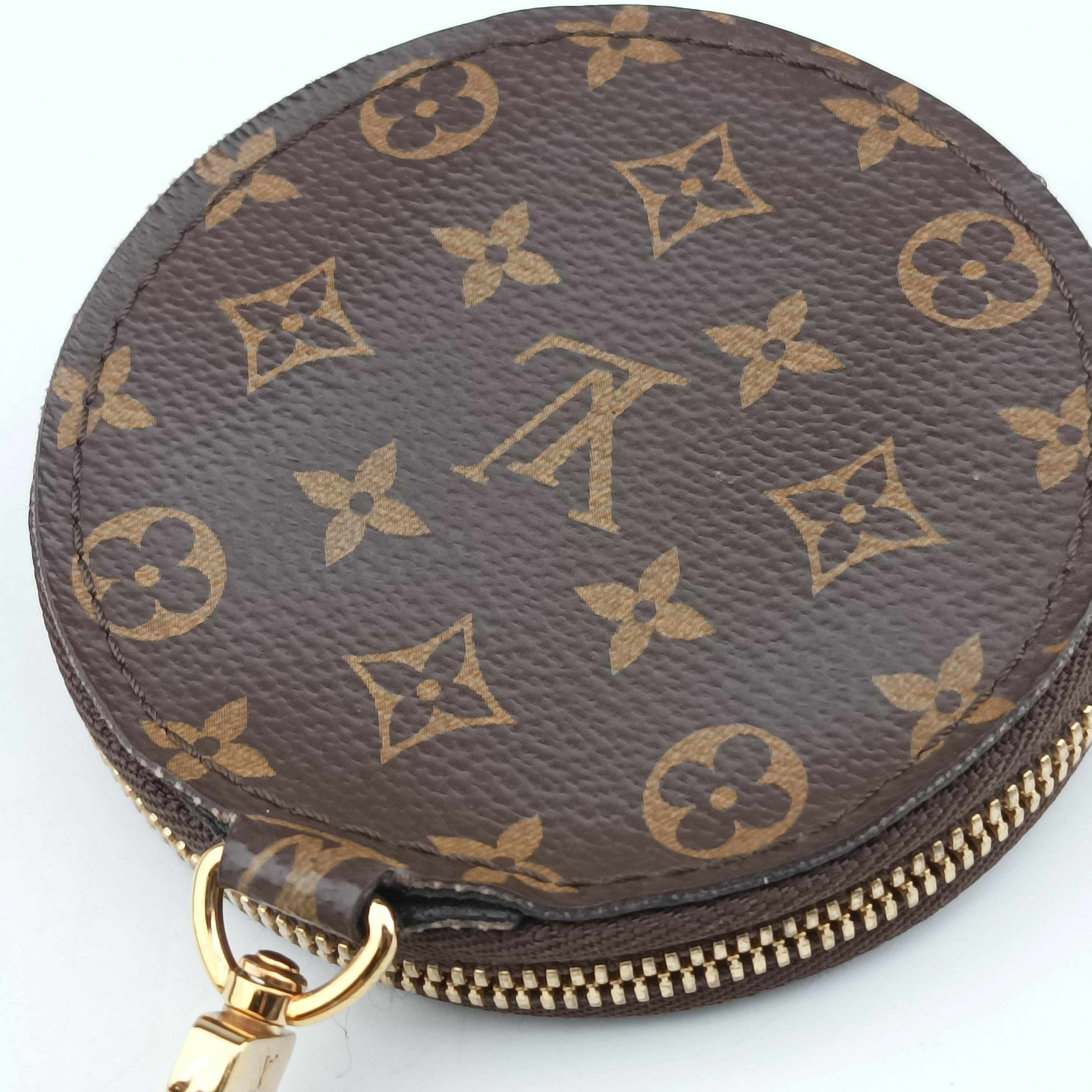 Pre-owned Louis Vuitton MULTI POCHETTE ACCESSOIRES MARRON×ROSE CLAIRE Monogram Canvas M44840 shoulderbag | stylenewstar