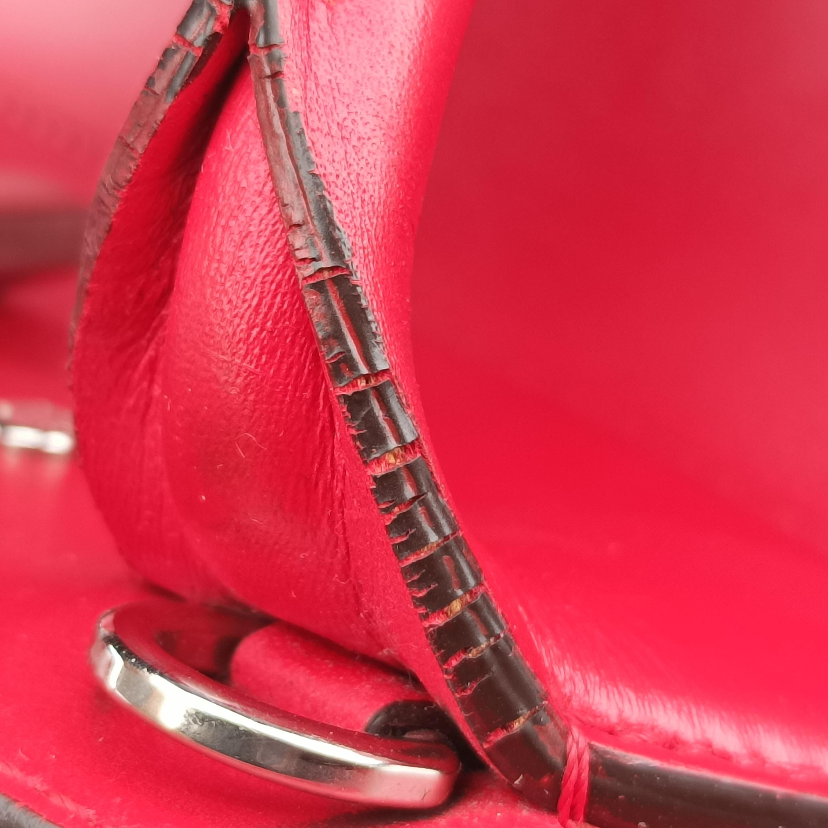 Pre-owned Louis Vuitton City Steamer MM RUBIS Leather M51027 handbag | stylenewstar