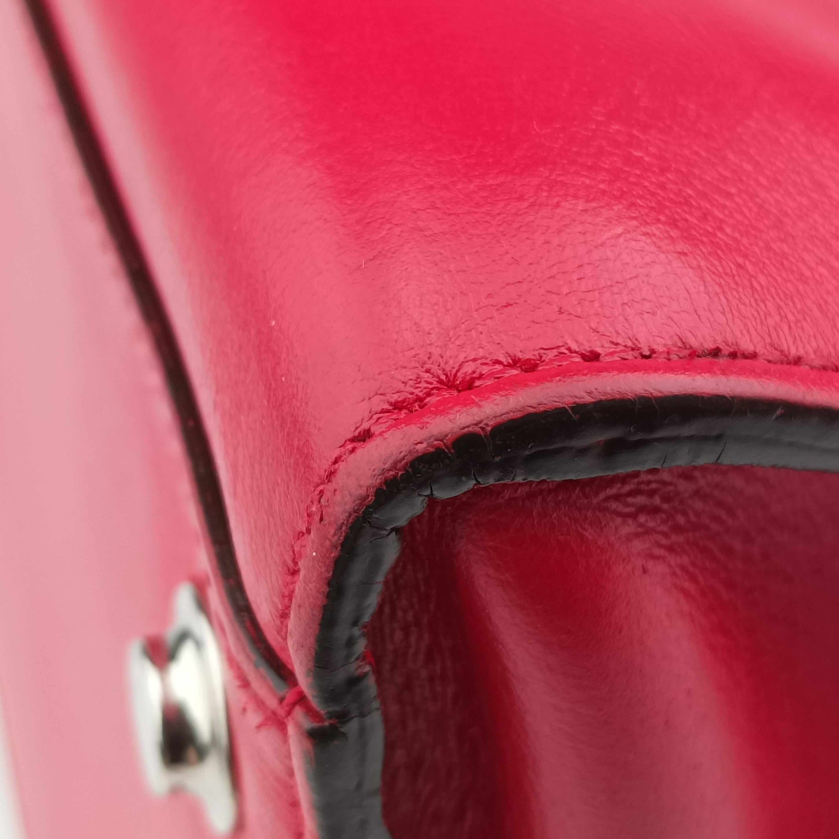 Pre-owned Louis Vuitton City Steamer MM RUBIS Leather M51027 handbag | stylenewstar