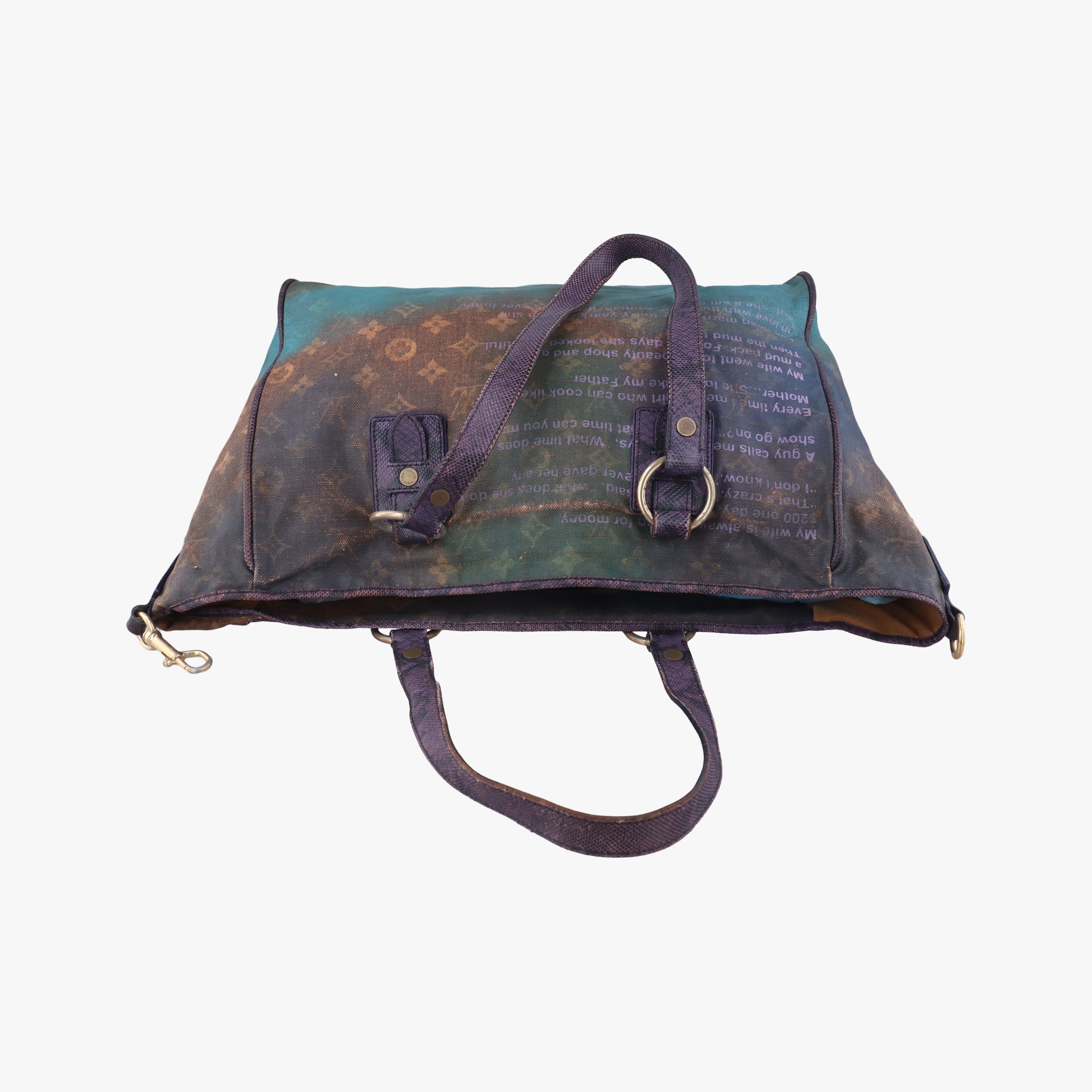 Vintage Louis Vuitton Monogram Jokes  Heartbreak Brown×multicolor Monogram canvas M95740 shoulderbag | stylenewstar
