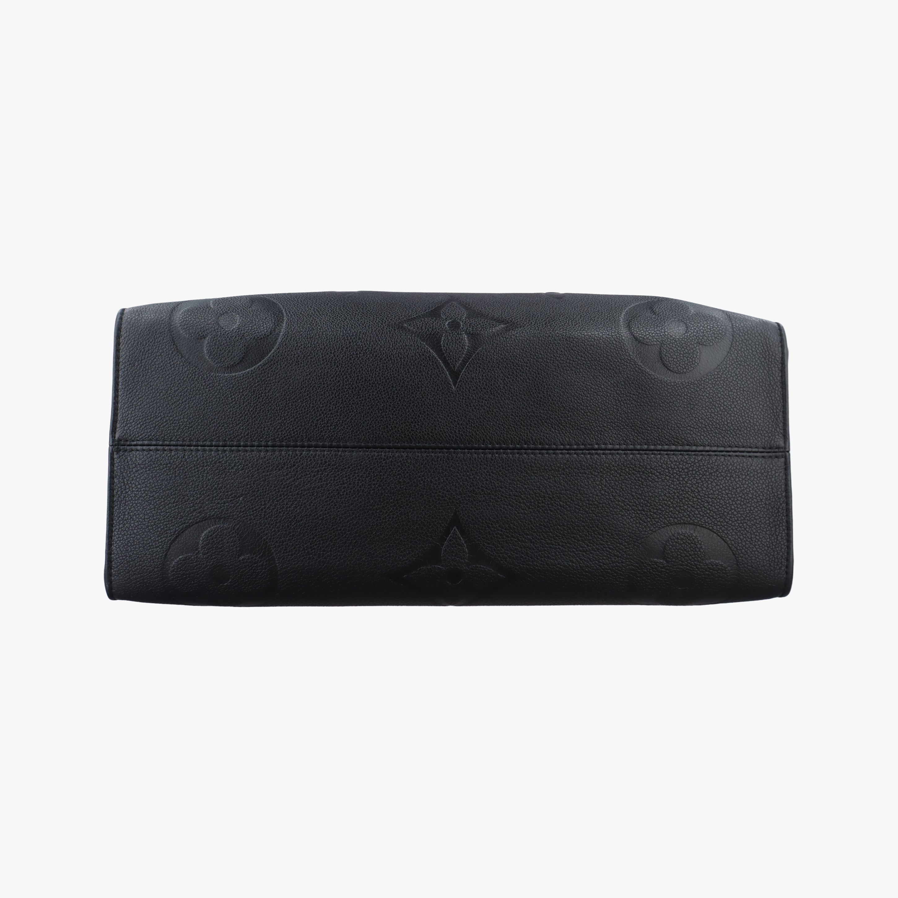 Pre-owned Louis Vuitton OnTheGo GM Noir Monogram Empreinte Giant M44925 shoulderbag | stylenewstar