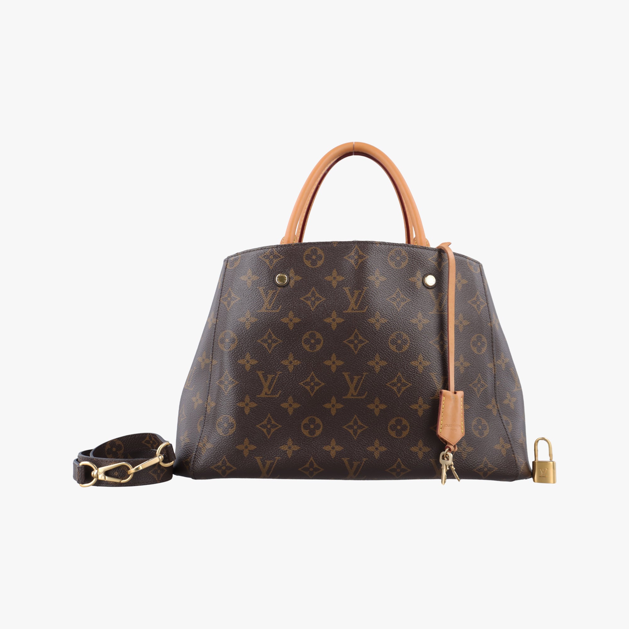 Vintage Louis Vuitton MONTAIGNE MM Brown Monogram Canvas M41056 shoulderbag | stylenewstar