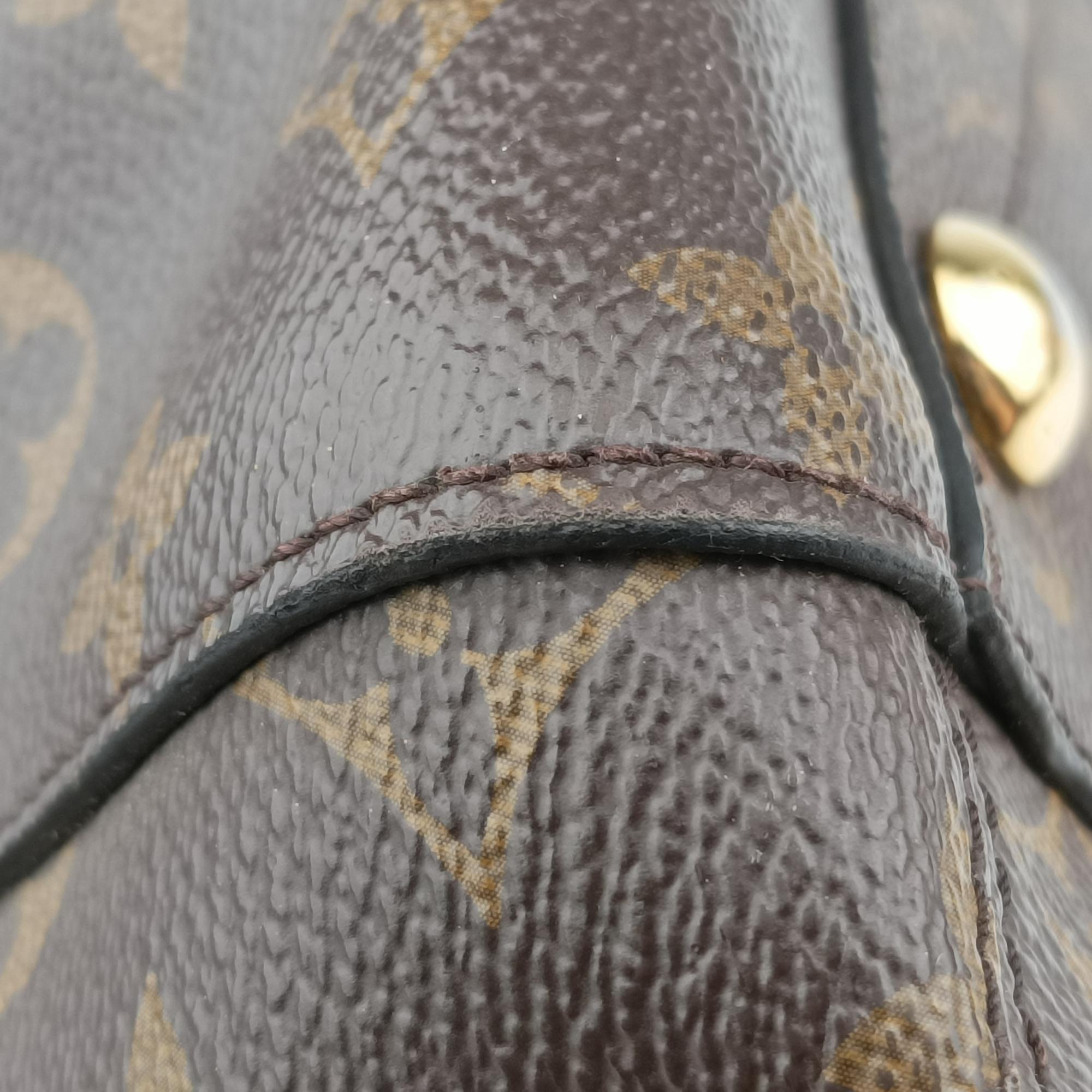 Vintage Louis Vuitton MONTAIGNE MM Brown Monogram Canvas M41056 shoulderbag | stylenewstar