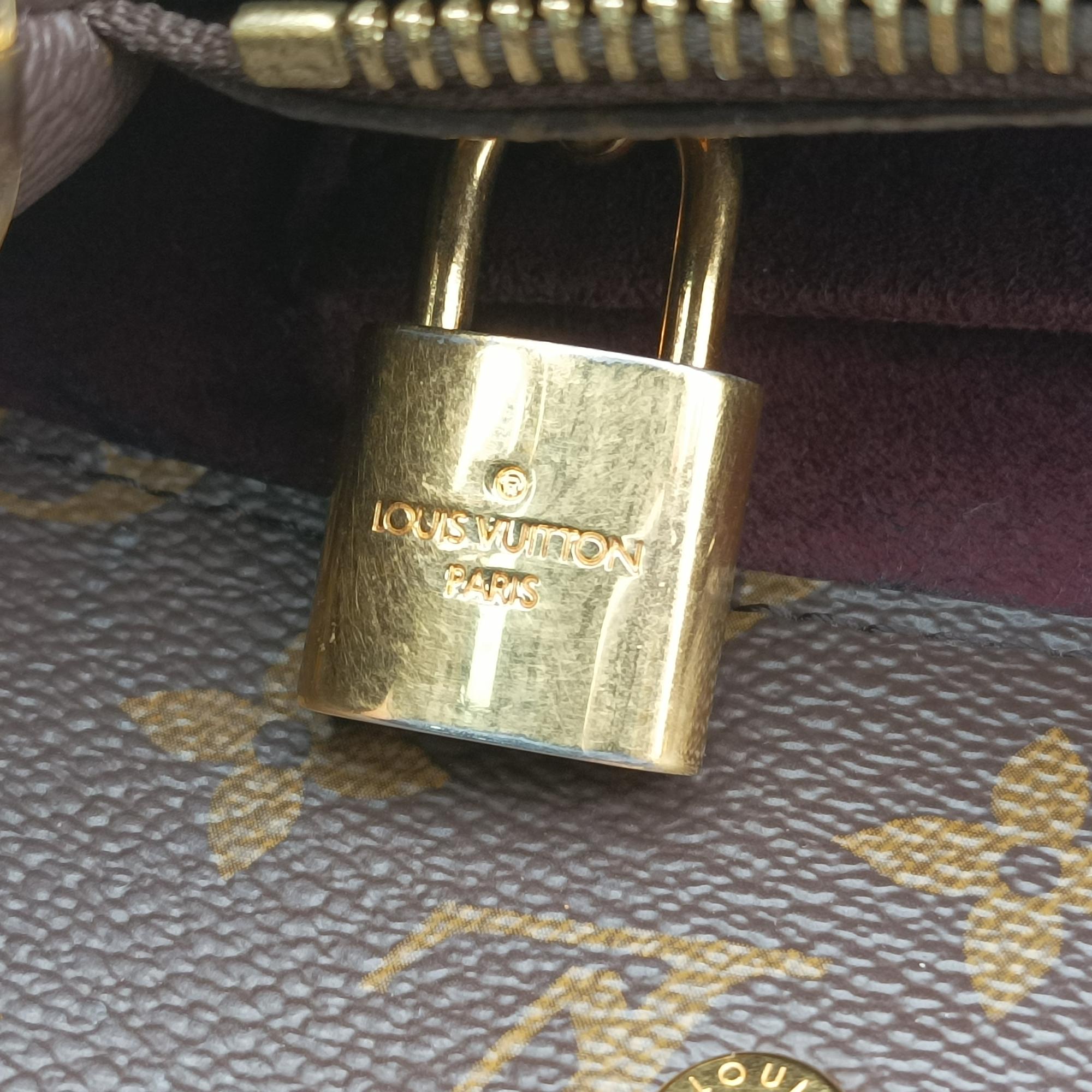 Vintage Louis Vuitton MONTAIGNE MM Brown Monogram Canvas M41056 shoulderbag | stylenewstar