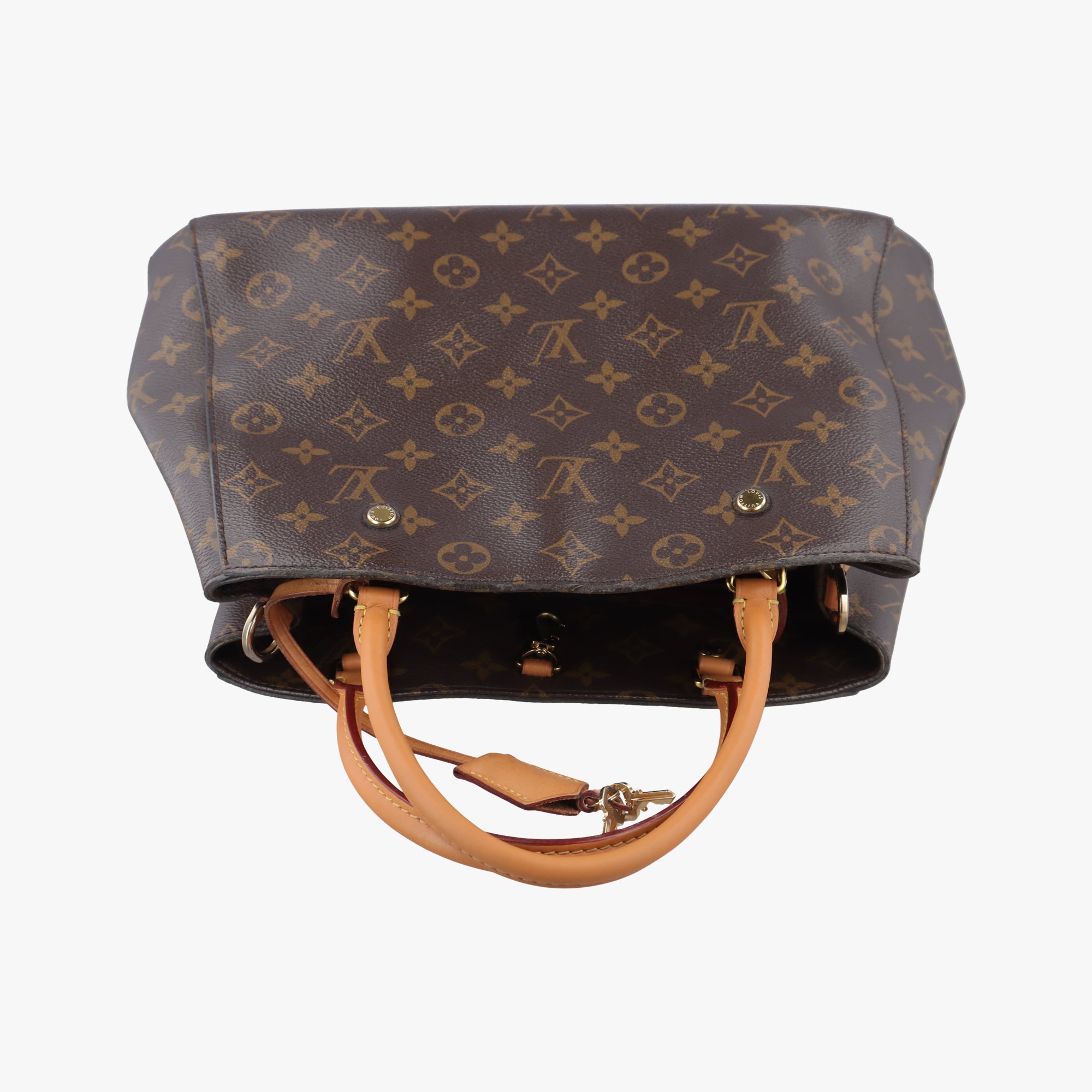 Vintage Louis Vuitton MONTAIGNE MM Brown Monogram Canvas M41056 shoulderbag | stylenewstar