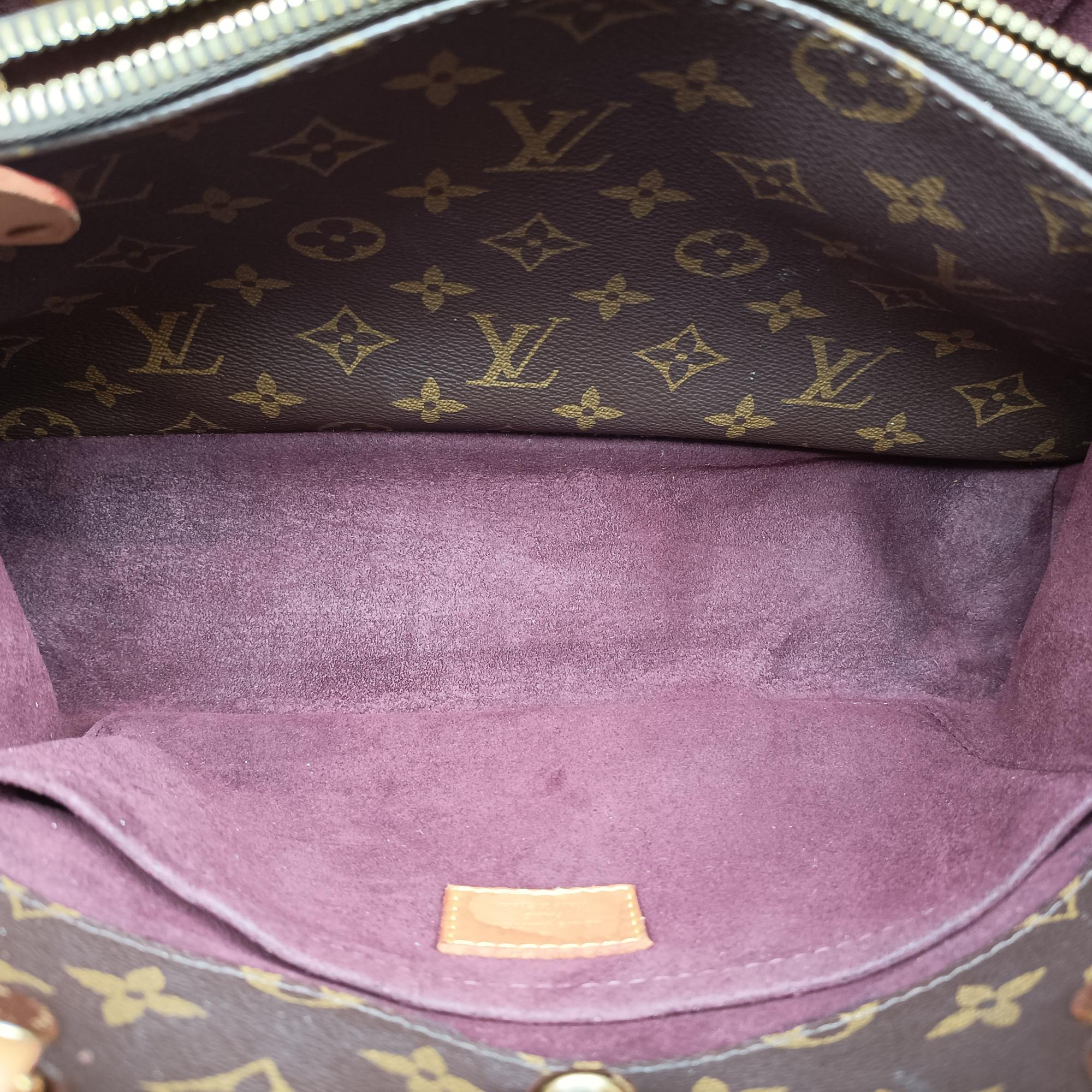 Vintage Louis Vuitton MONTAIGNE MM Brown Monogram Canvas M41056 shoulderbag | stylenewstar