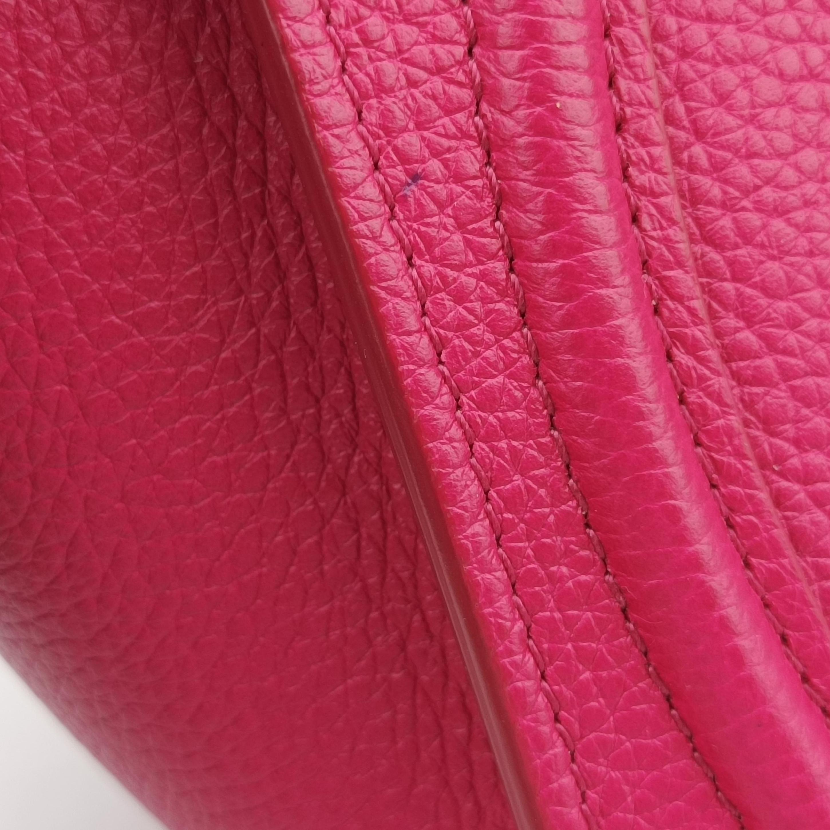 Secondhand Celine luggage nano shopper Rose Leather  shoulderbag | stylenewstar