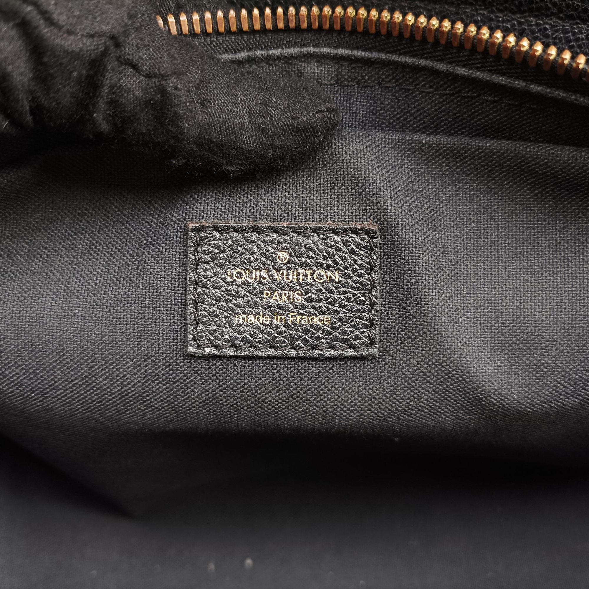 Pre-owned Louis Vuitton Vosges Empreinte MM Noir Monogram Empreinte M41491 shoulderbag | stylenewstar