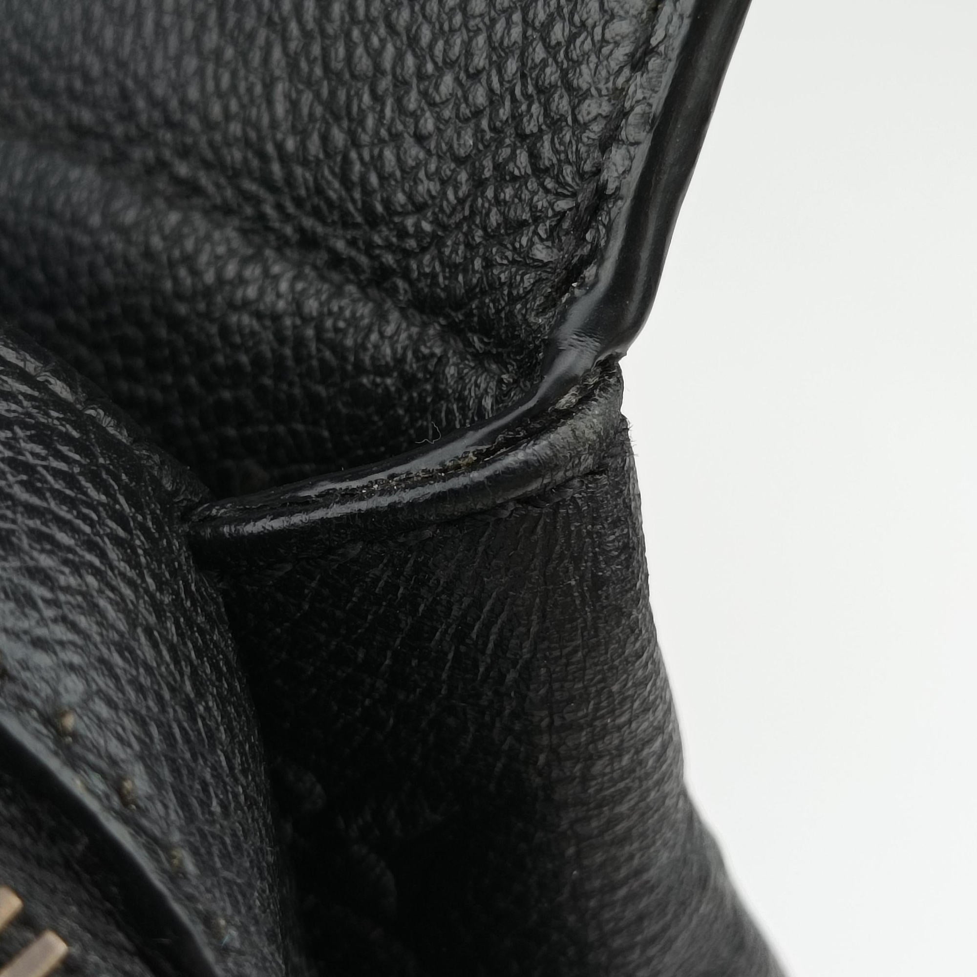 Pre-owned Louis Vuitton Vosges Empreinte MM Noir Monogram Empreinte M41491 shoulderbag | stylenewstar