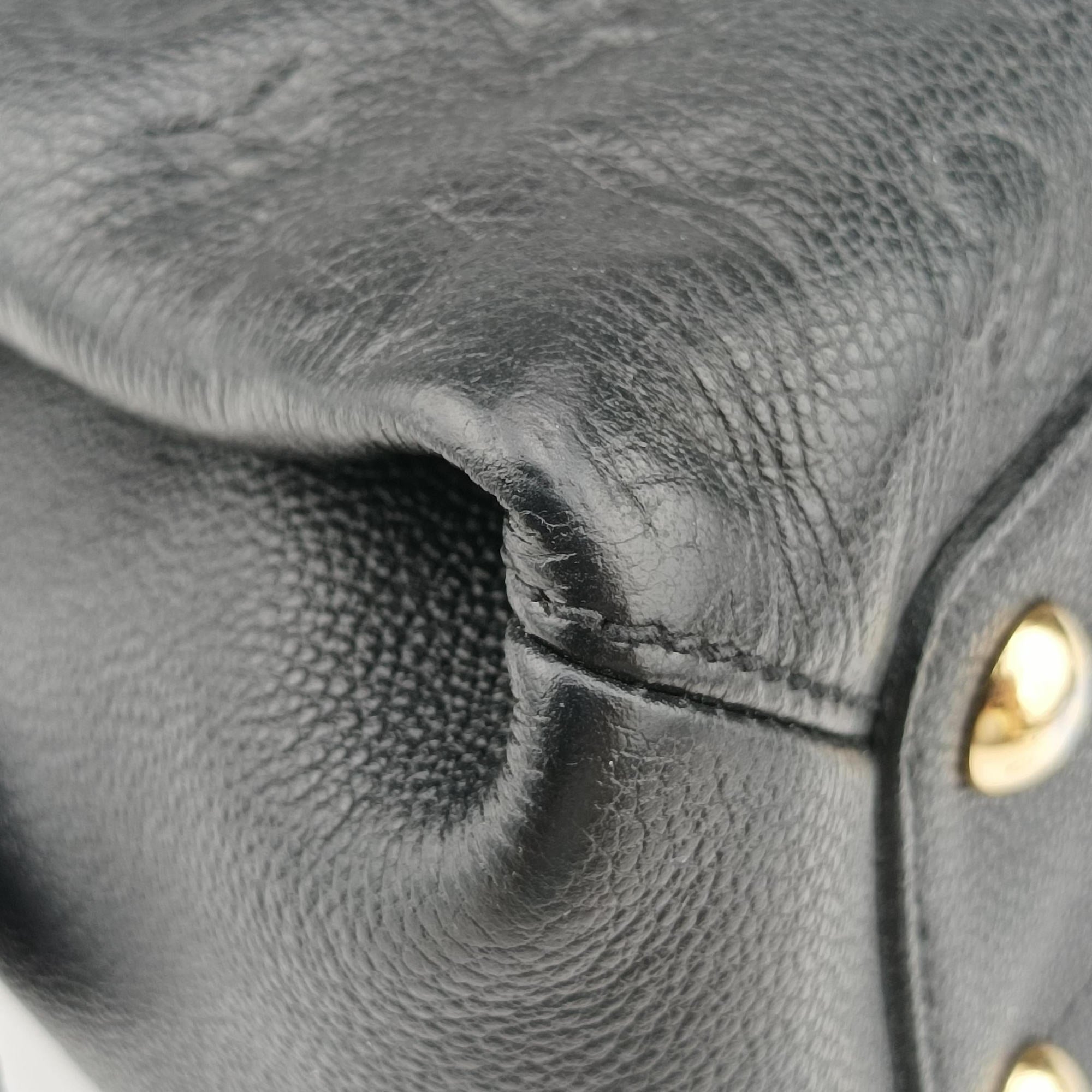 Pre-owned Louis Vuitton Vosges Empreinte MM Noir Monogram Empreinte M41491 shoulderbag | stylenewstar